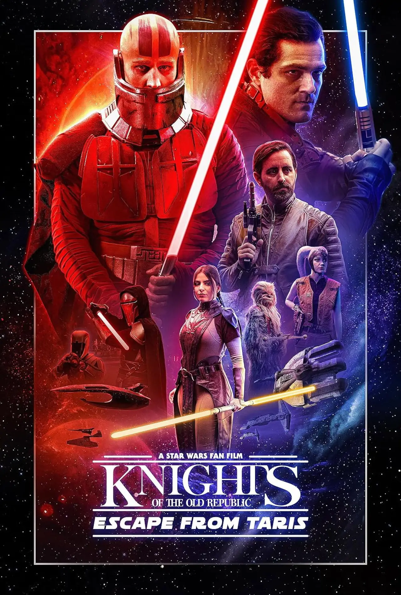 Plakat filmowy "Knights of the Old Republic: Escape from Taris"