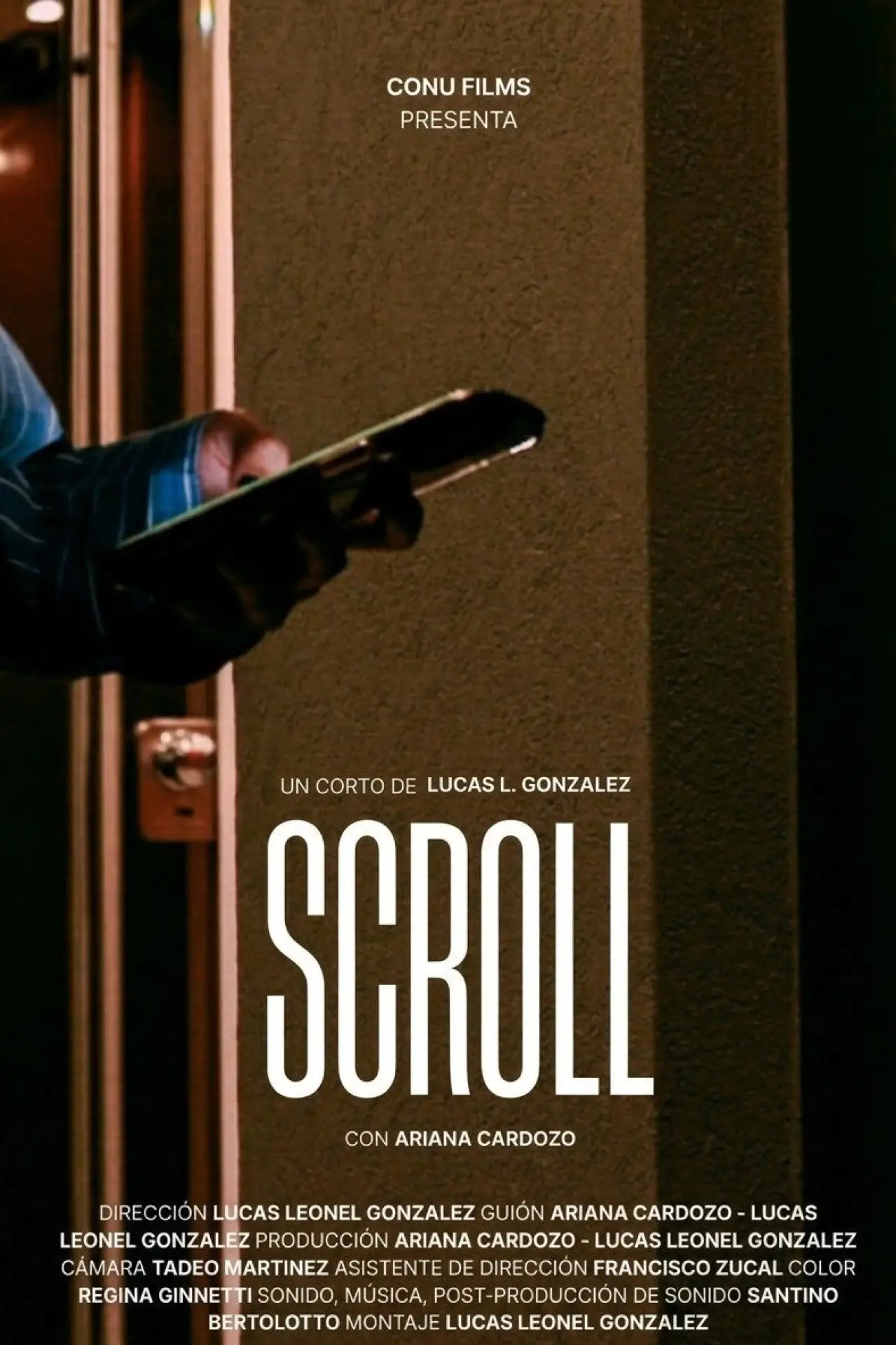 Plakat filmowy "Scroll"