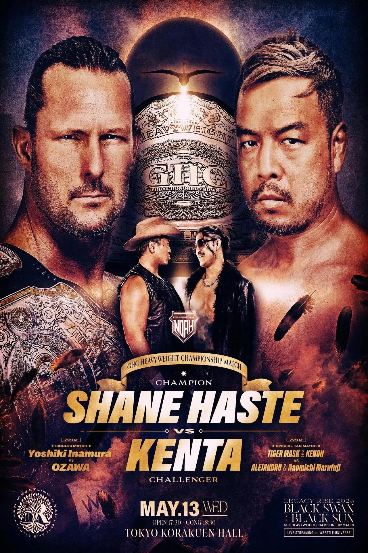 Plakat filmowy "LEGACY RISE 2026"