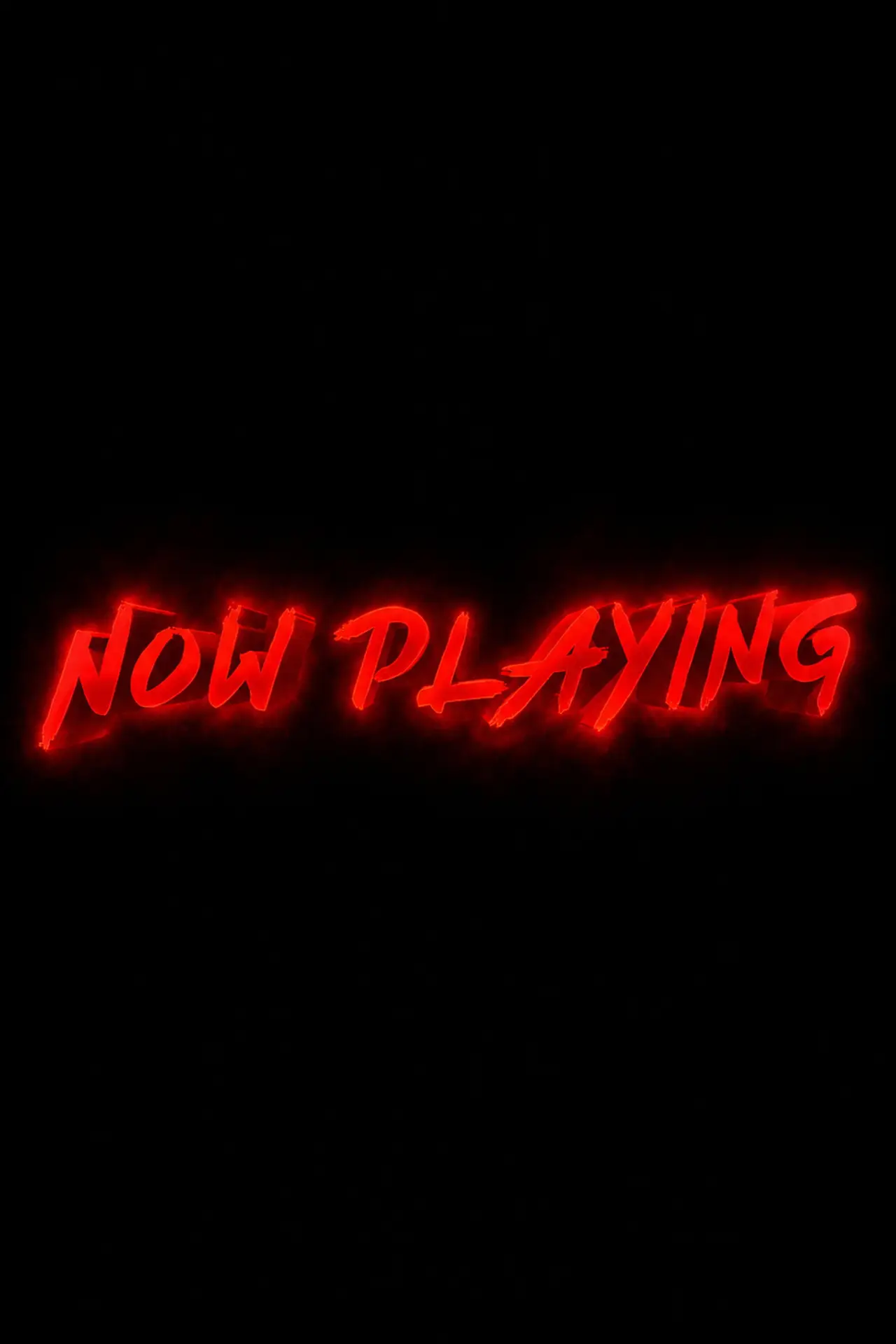 Plakat filmowy "Now Playing"