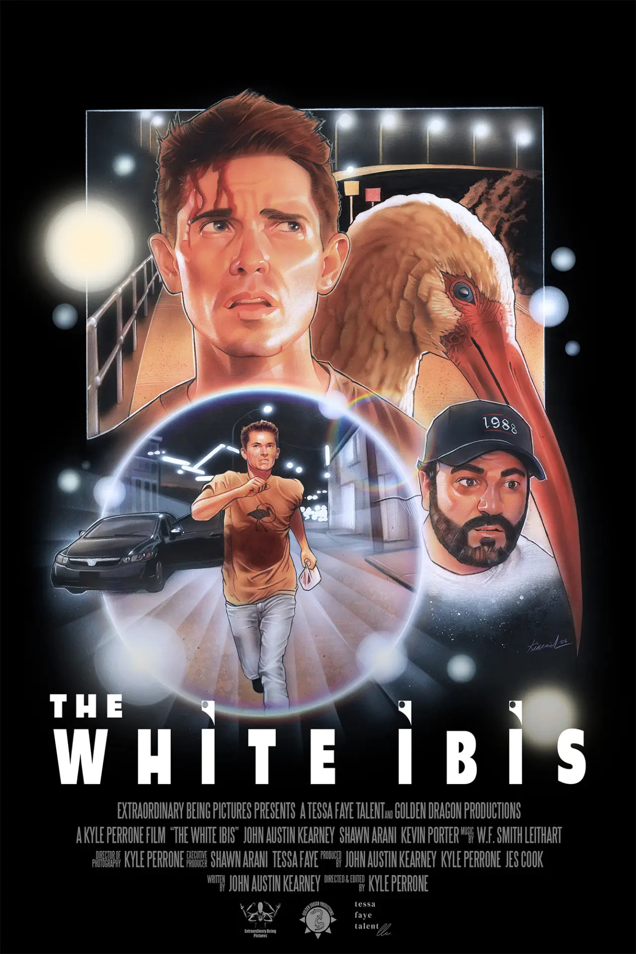 Plakat filmowy "The White Ibis"