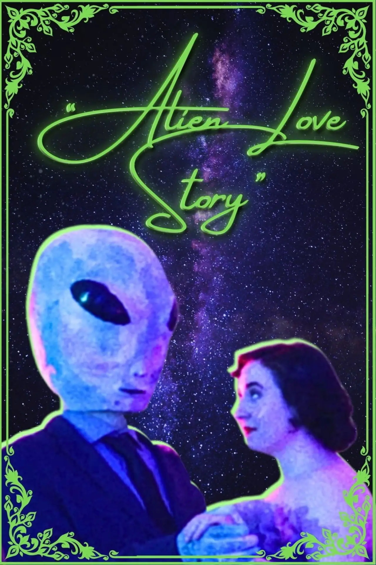 Plakat filmowy "Alien Love Story"