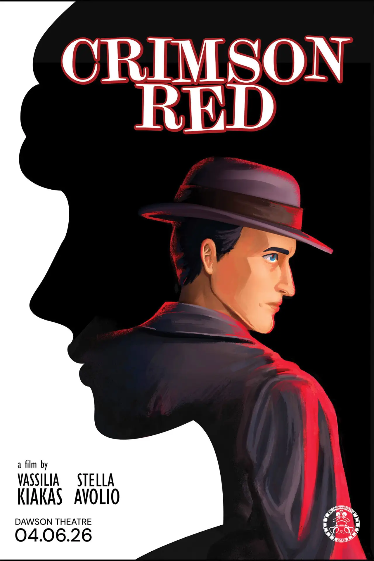 Plakat filmowy "Crimson Red"