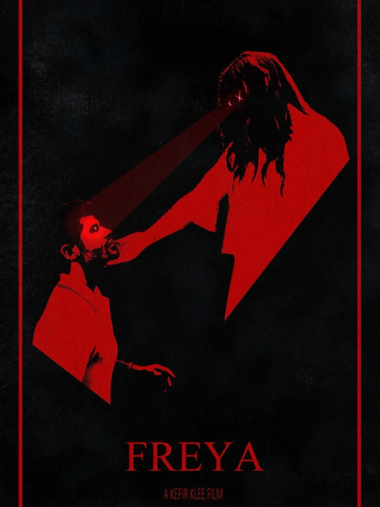 Plakat filmowy "Freya"