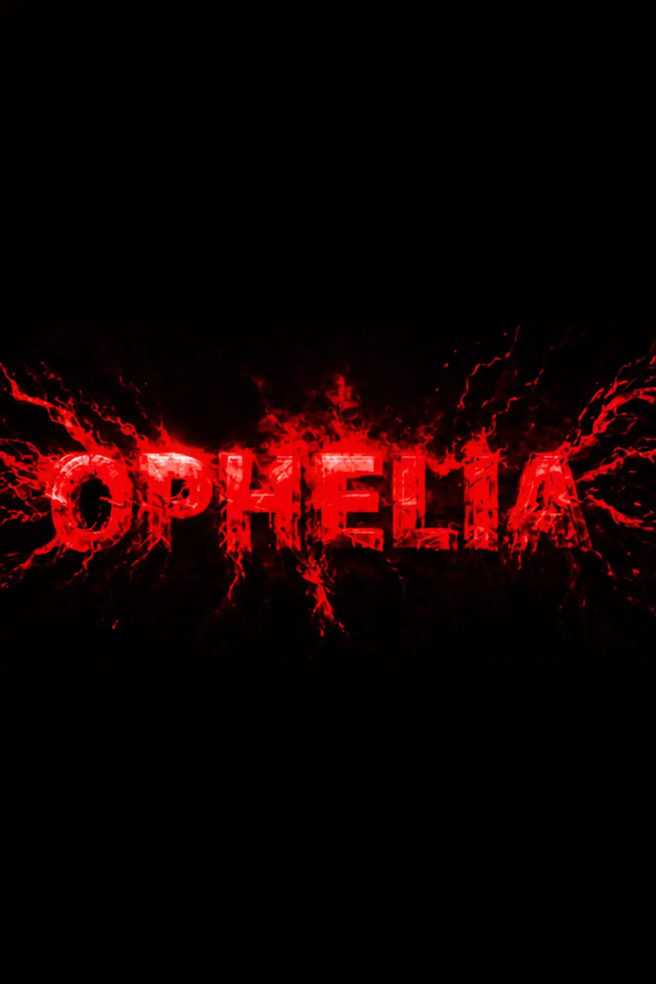 Plakat filmowy "Ophelia"