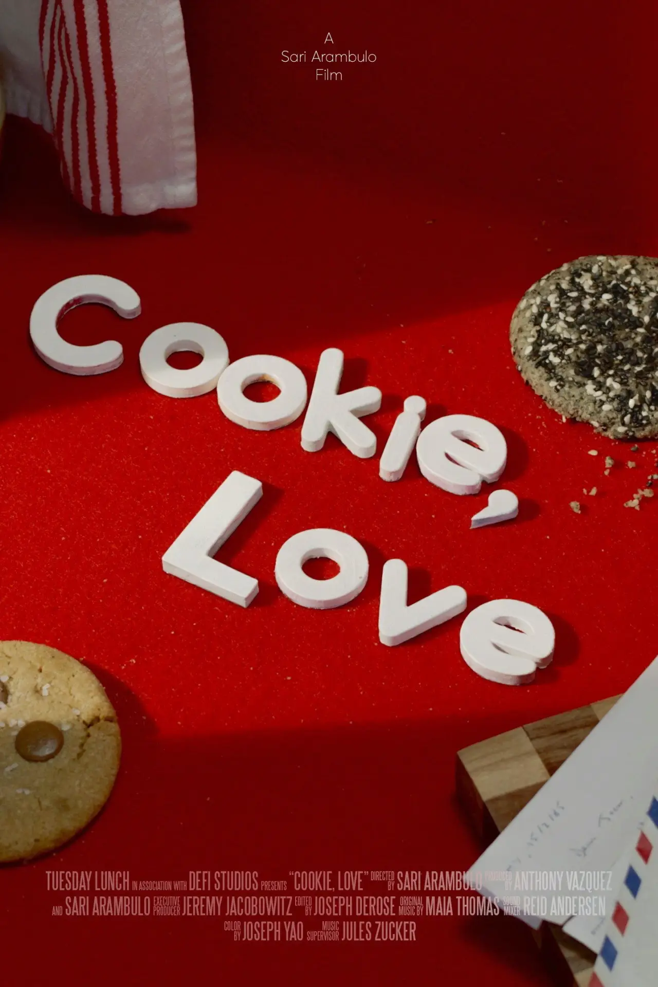Plakat filmowy "Cookie, Love"