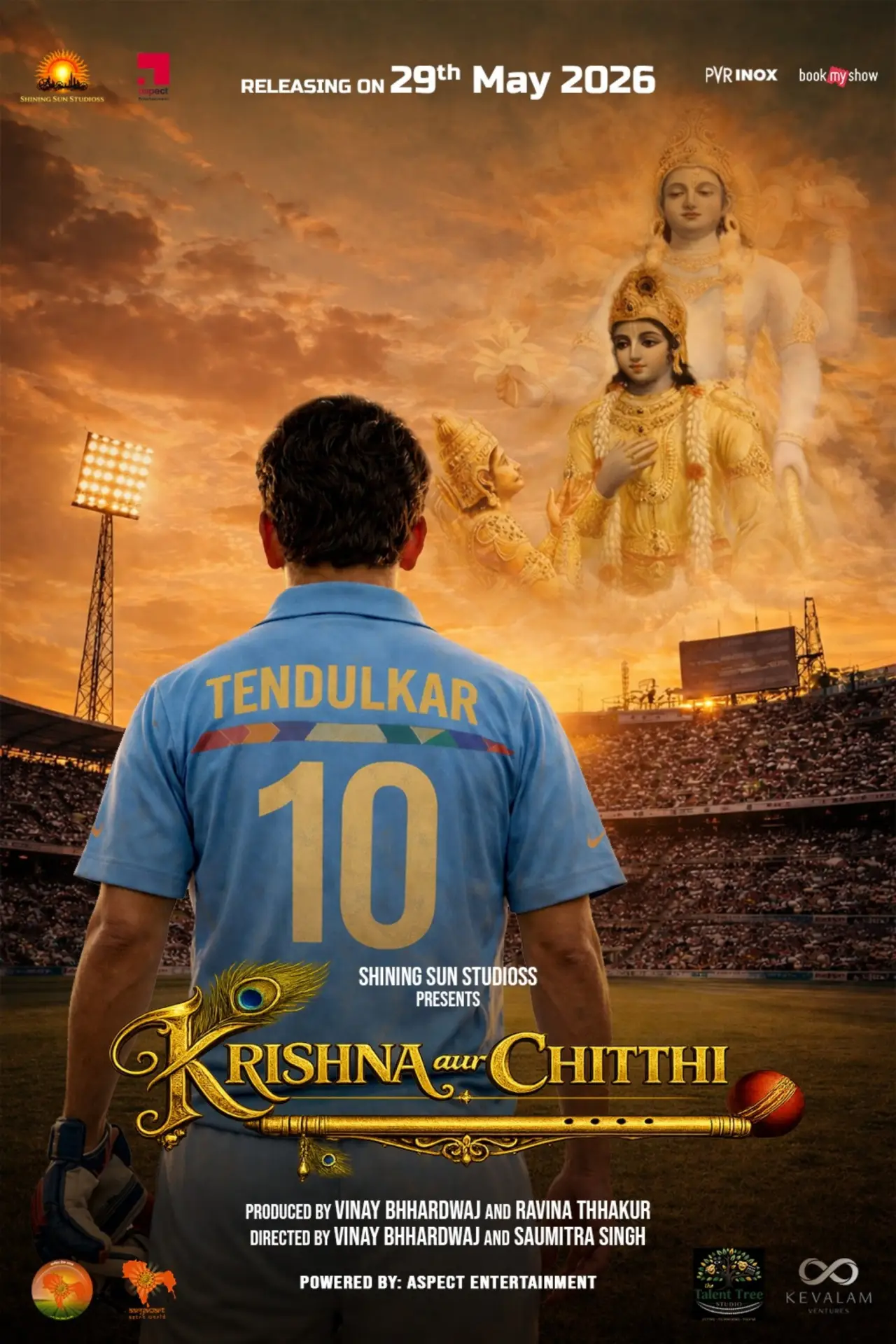 Plakat filmowy "Krishna Aur Chitthi"