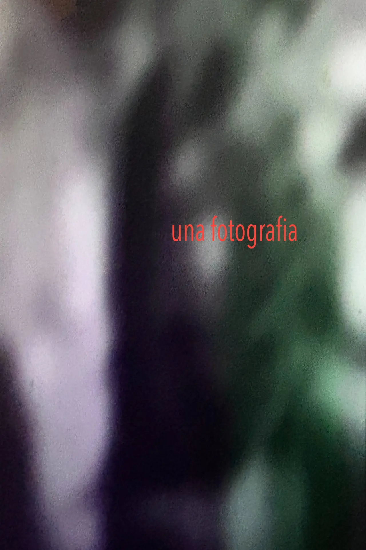 Plakat filmowy "una fotografia"
