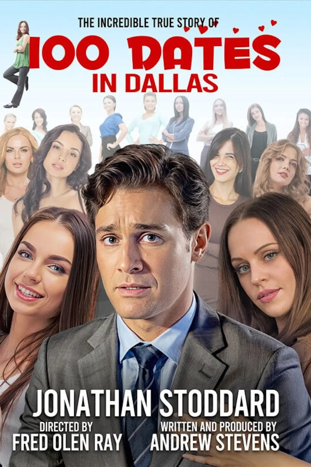 Plakat filmowy "100 randek w Dallas"