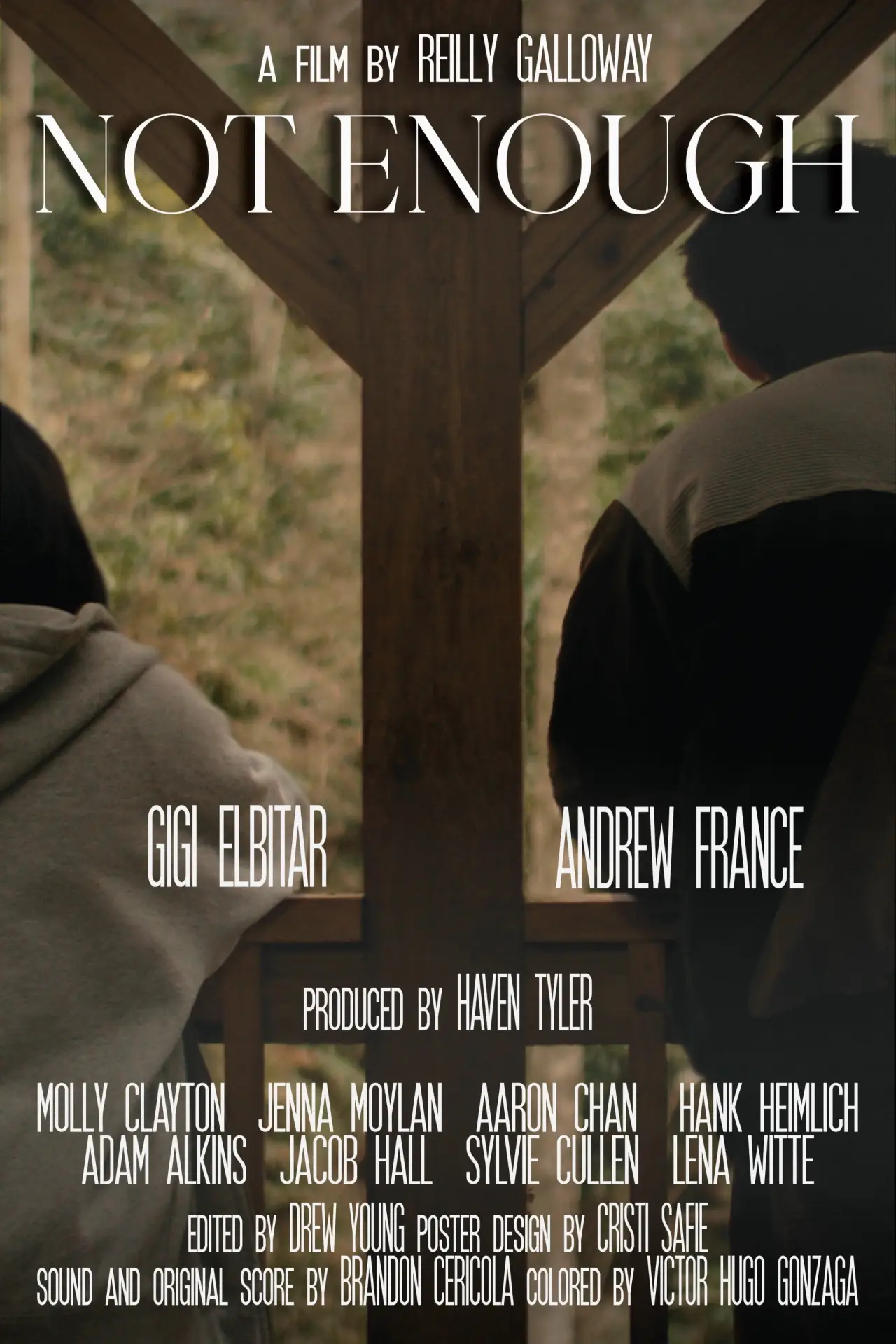Plakat filmowy "Not Enough"