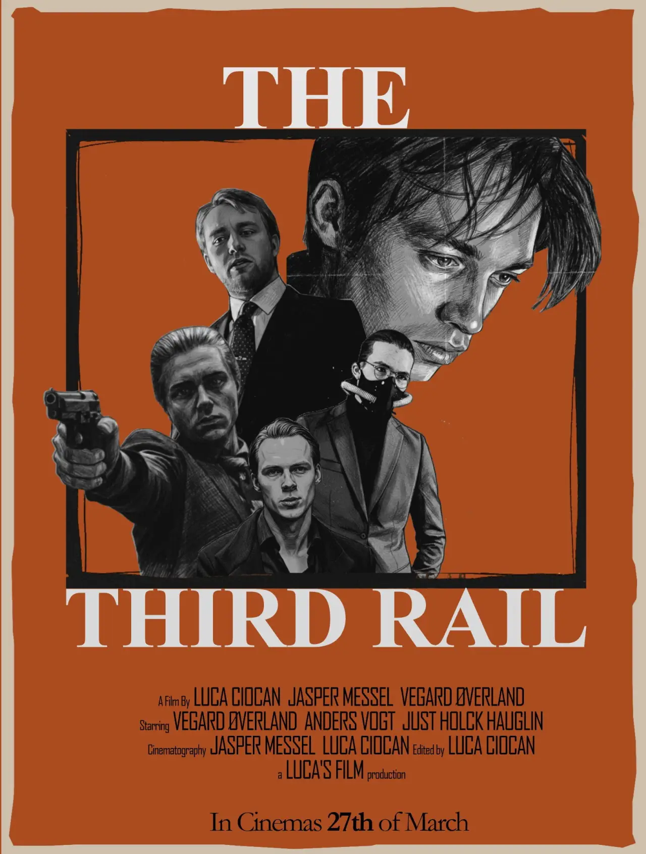 Plakat filmowy "The Third Rail"