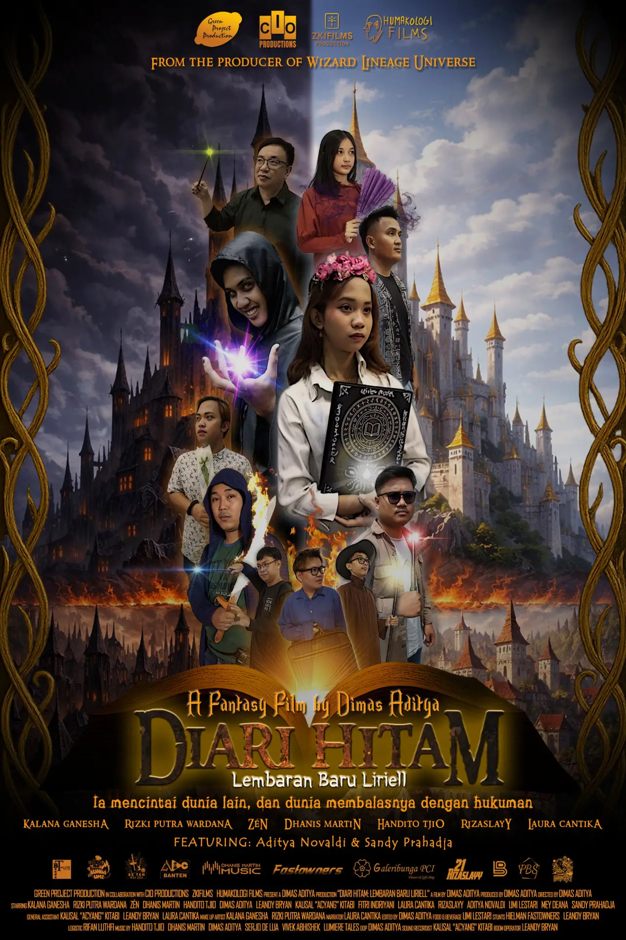 Plakat filmowy "Diari Hitam: Lembaran Baru Liriell"