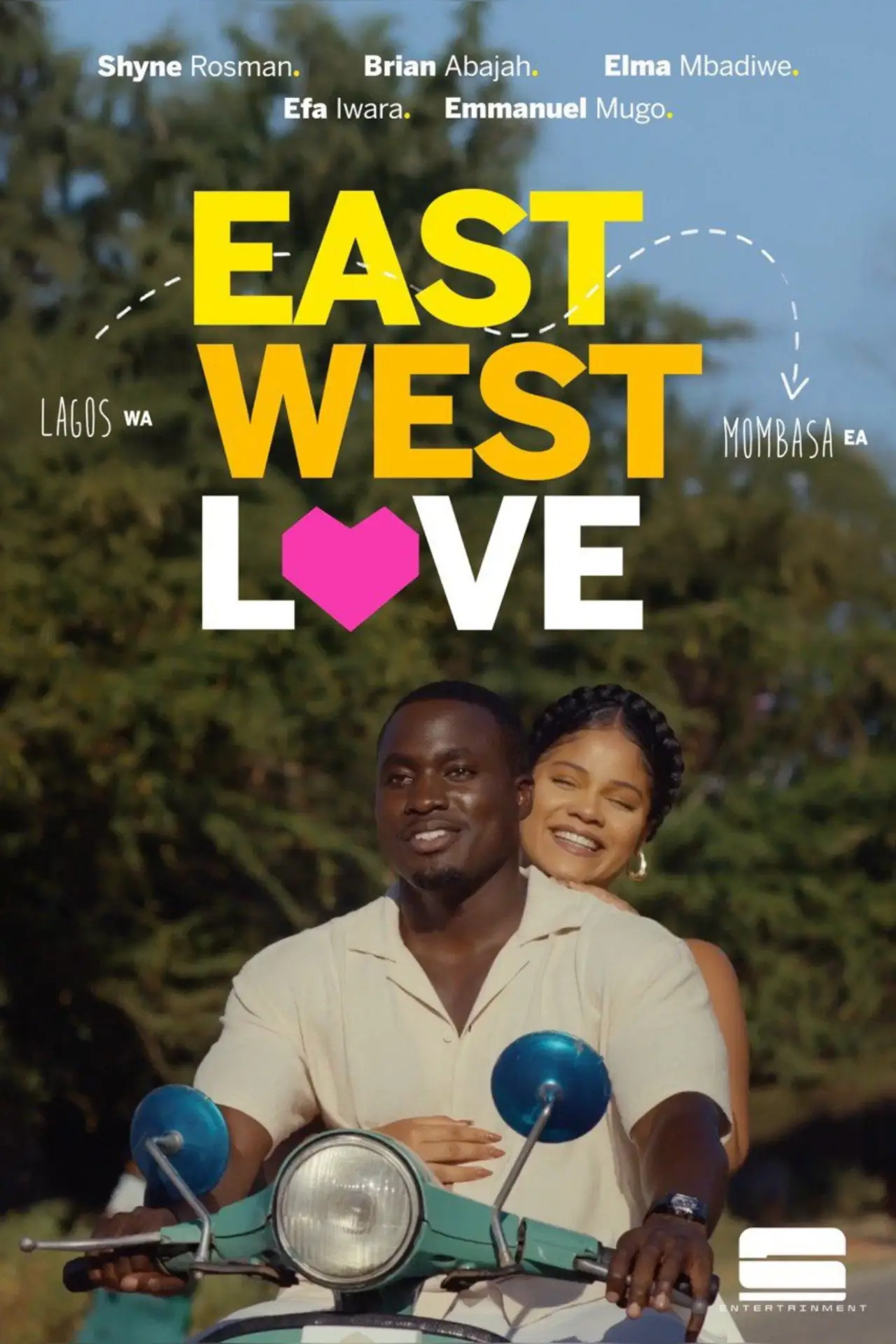 Plakat filmowy "East West Love"