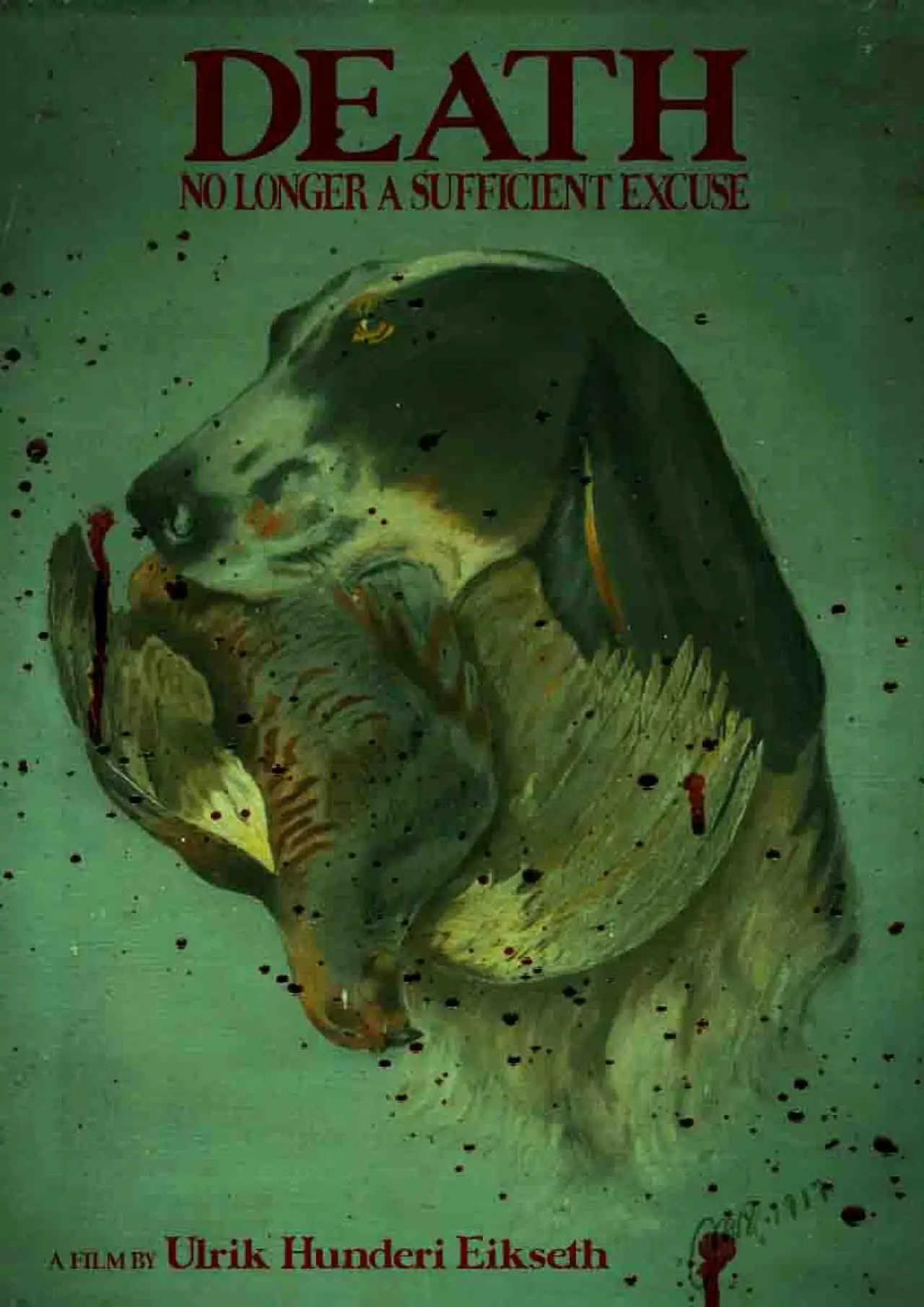 Plakat filmowy "Death, No Longer a Sufficient Excuse"