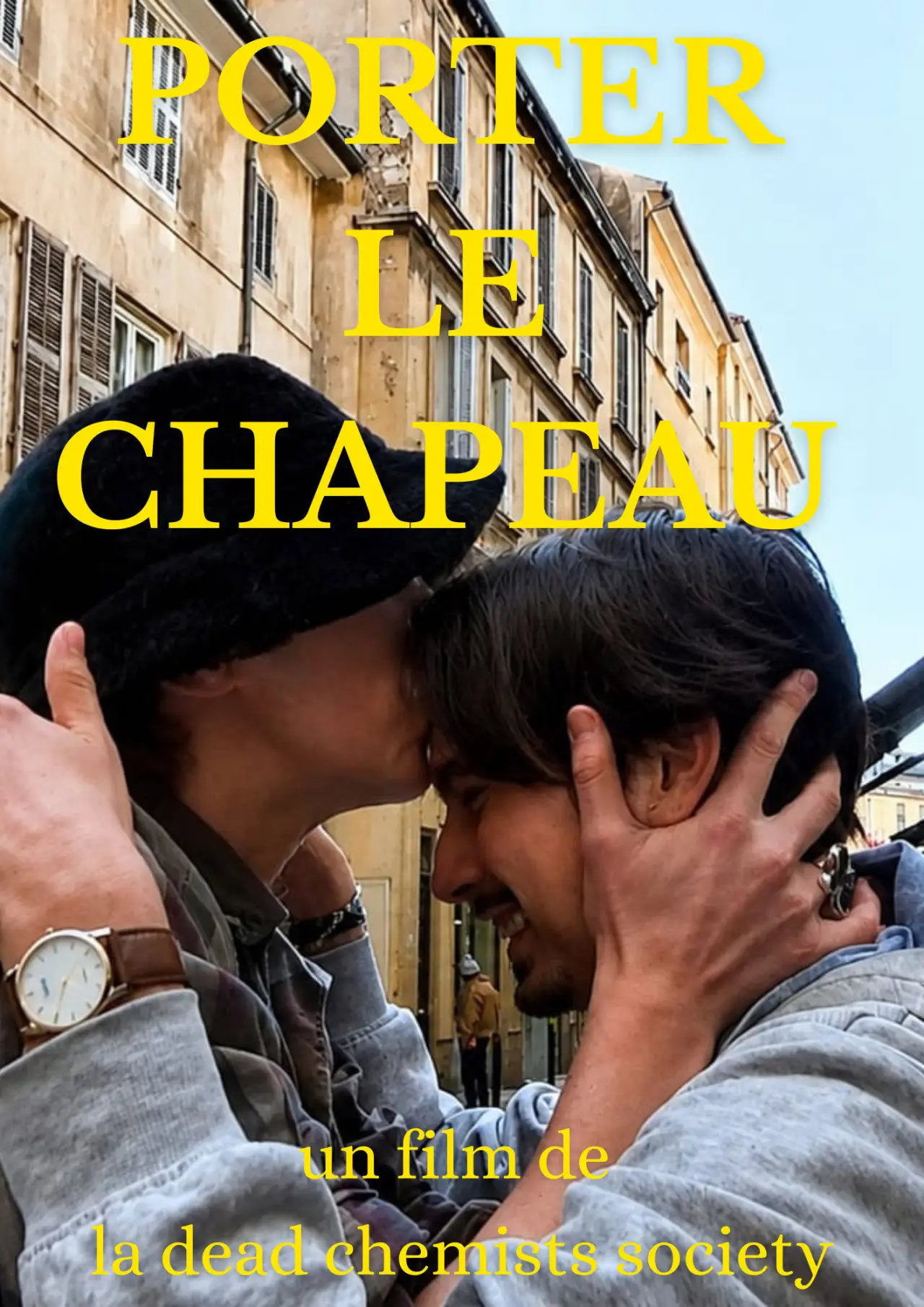 Plakat filmowy "Porter le Chapeau"