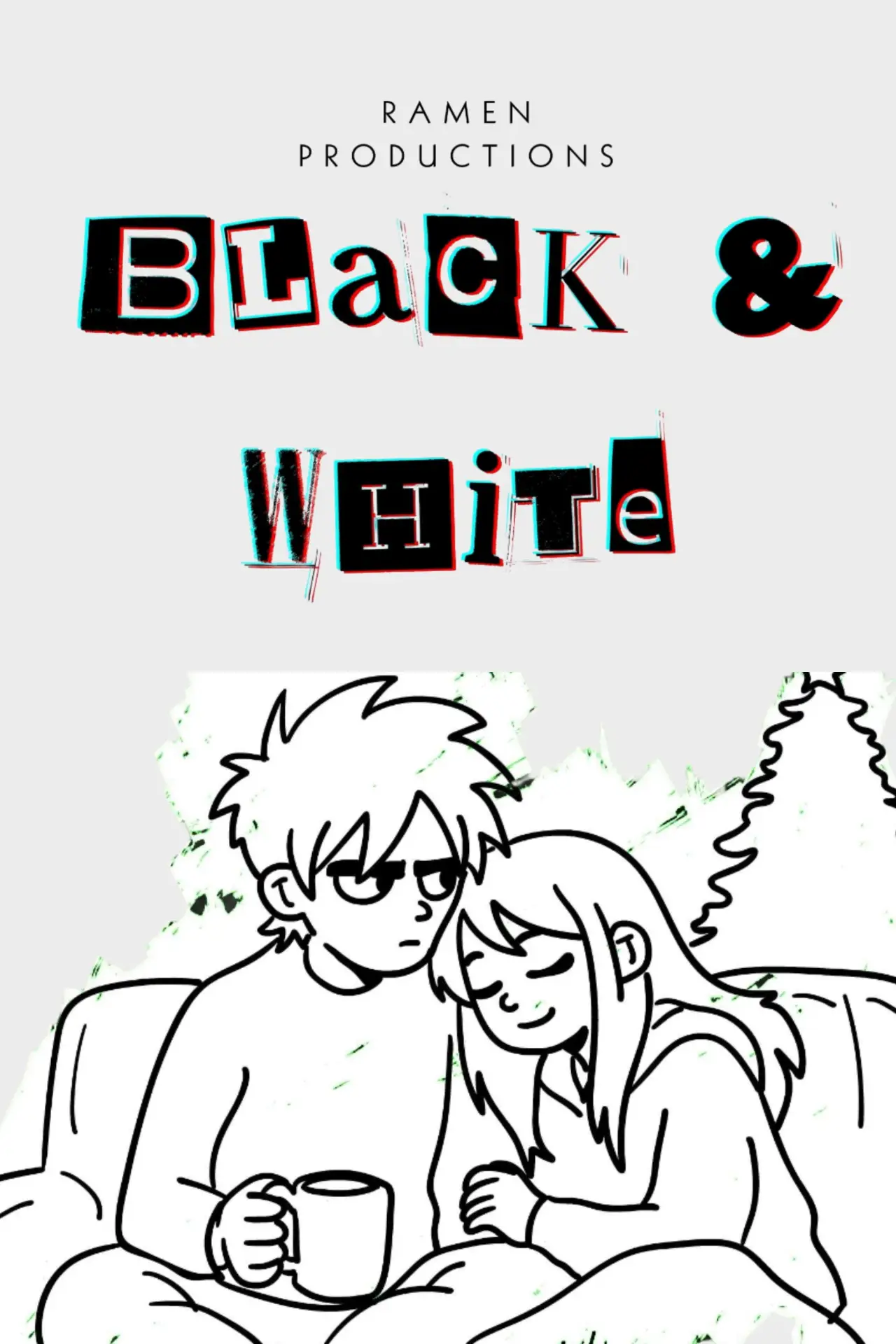 Plakat filmowy "Black and White"