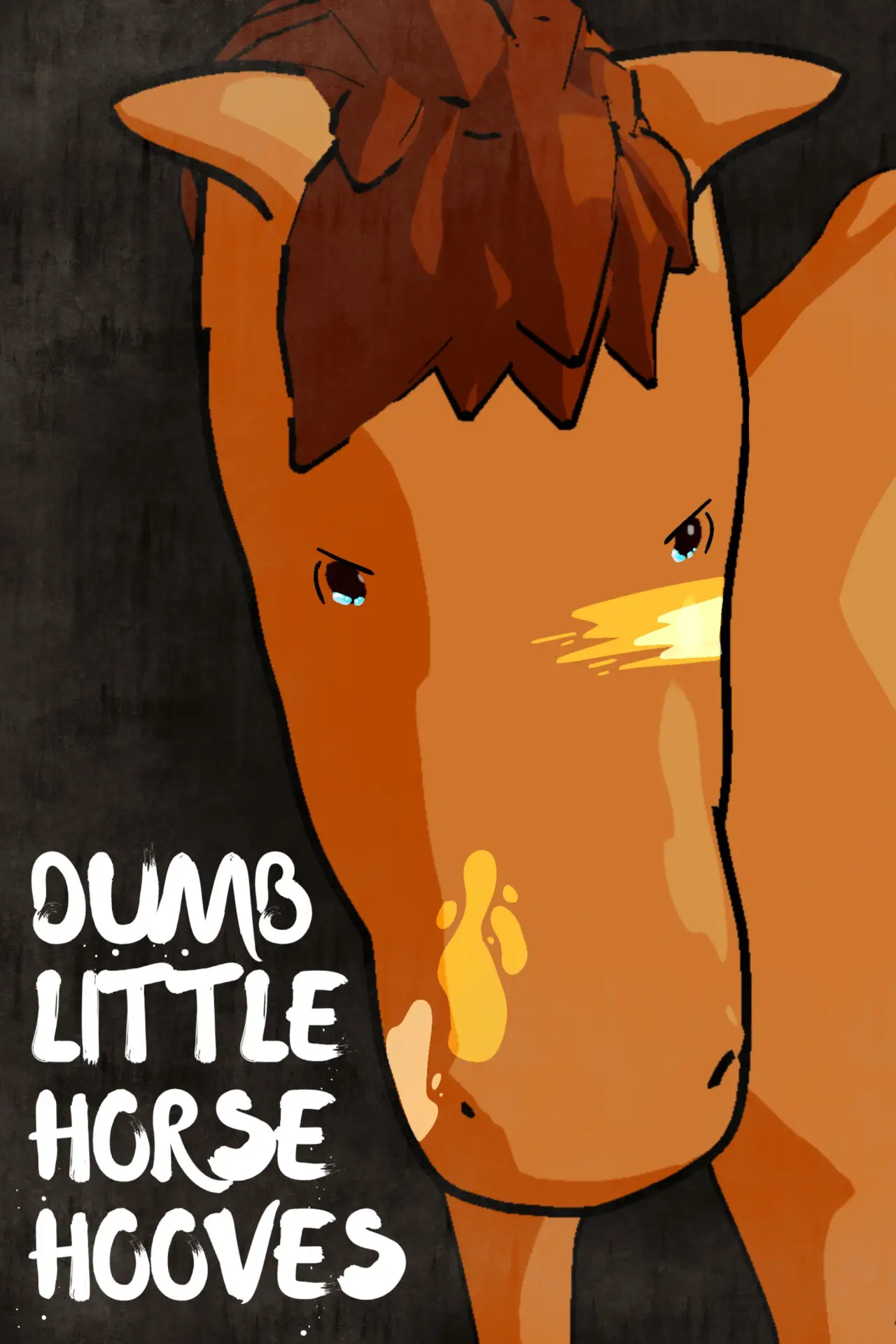 Plakat filmowy "Dumb Little Horse Hooves"