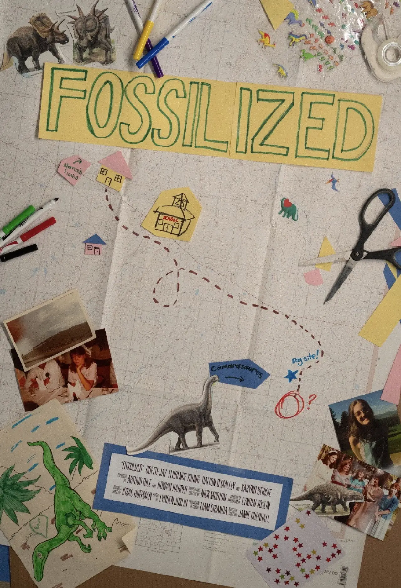 Plakat filmowy "Fossilized"