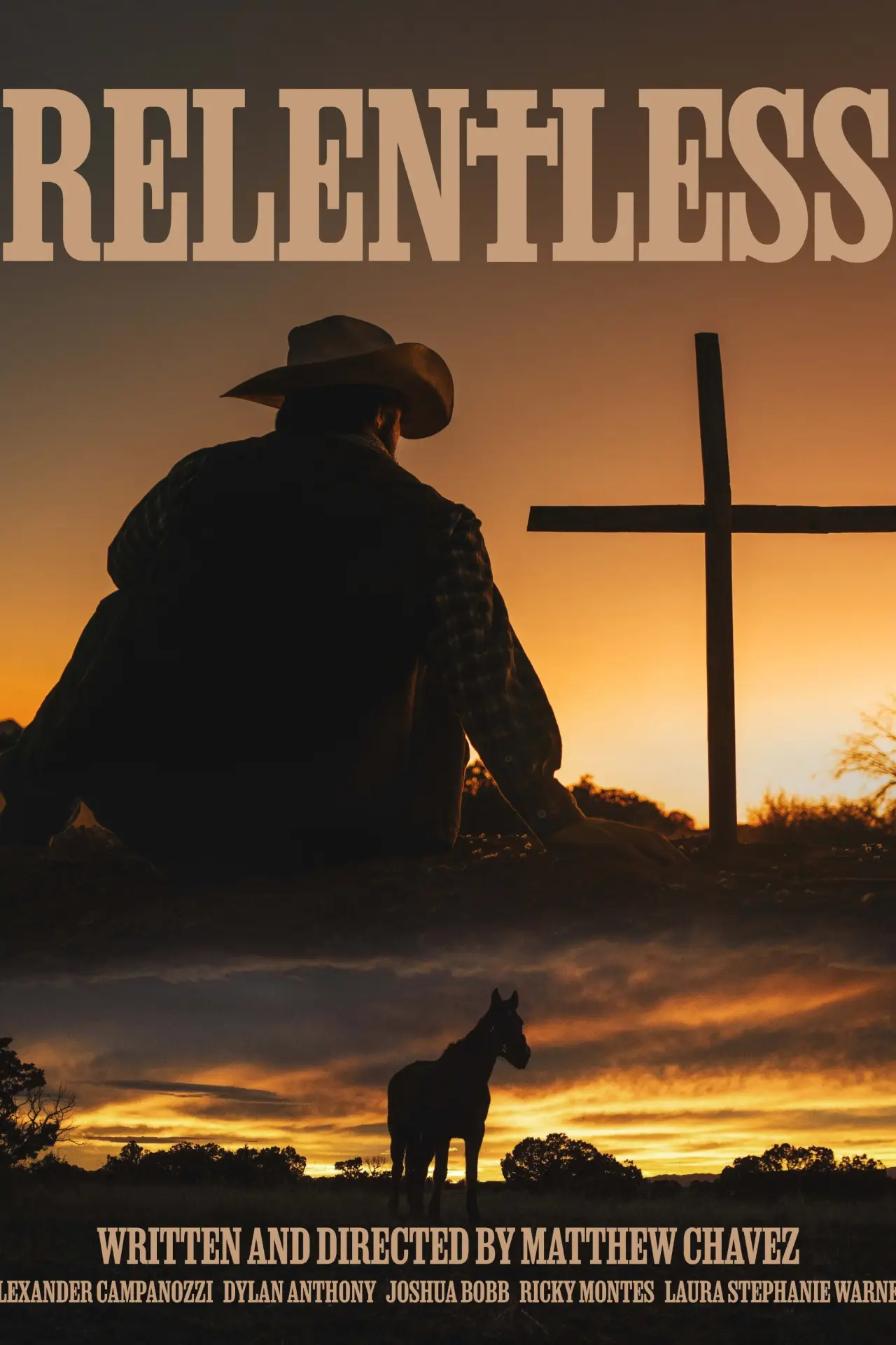 Plakat filmowy "Relentless"