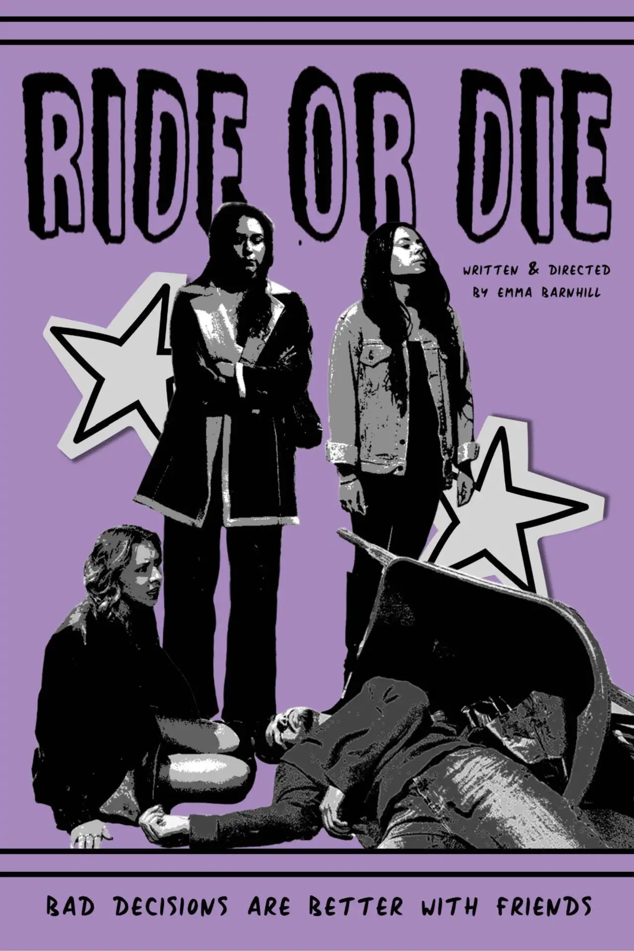 Plakat filmowy "Ride or Die"