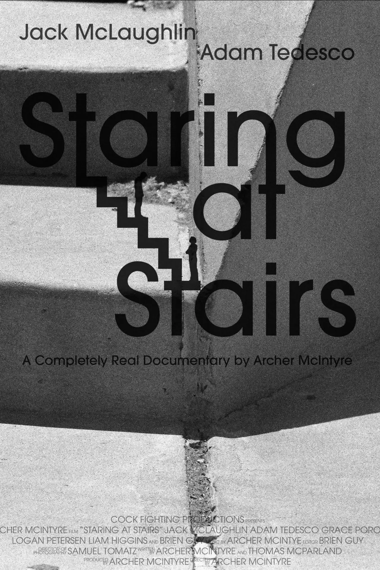 Plakat filmowy "Staring at Stairs"
