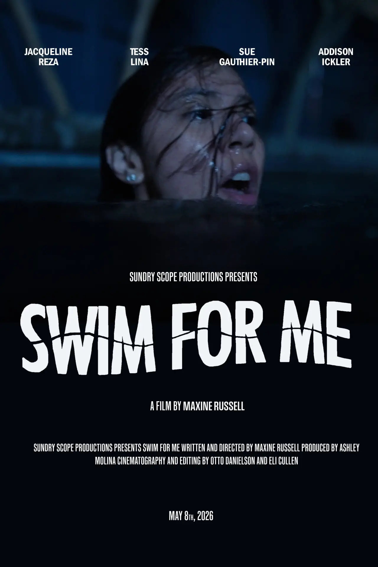 Plakat filmowy "Swim for Me"