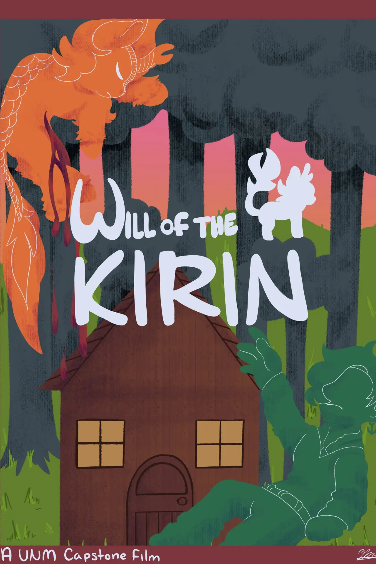 Plakat filmowy "Will of the Kirin"