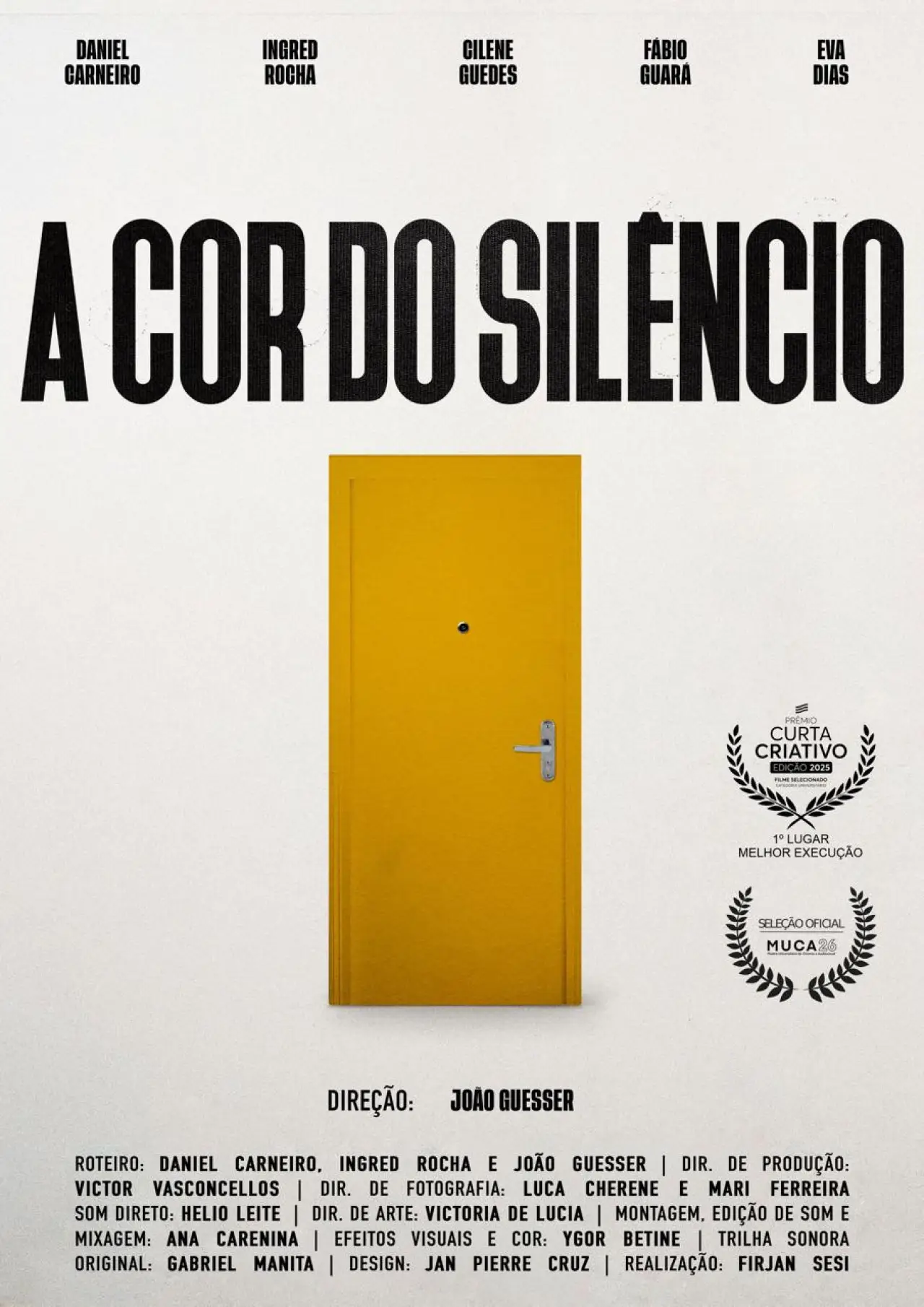 Plakat filmowy "A Cor do Silêncio"