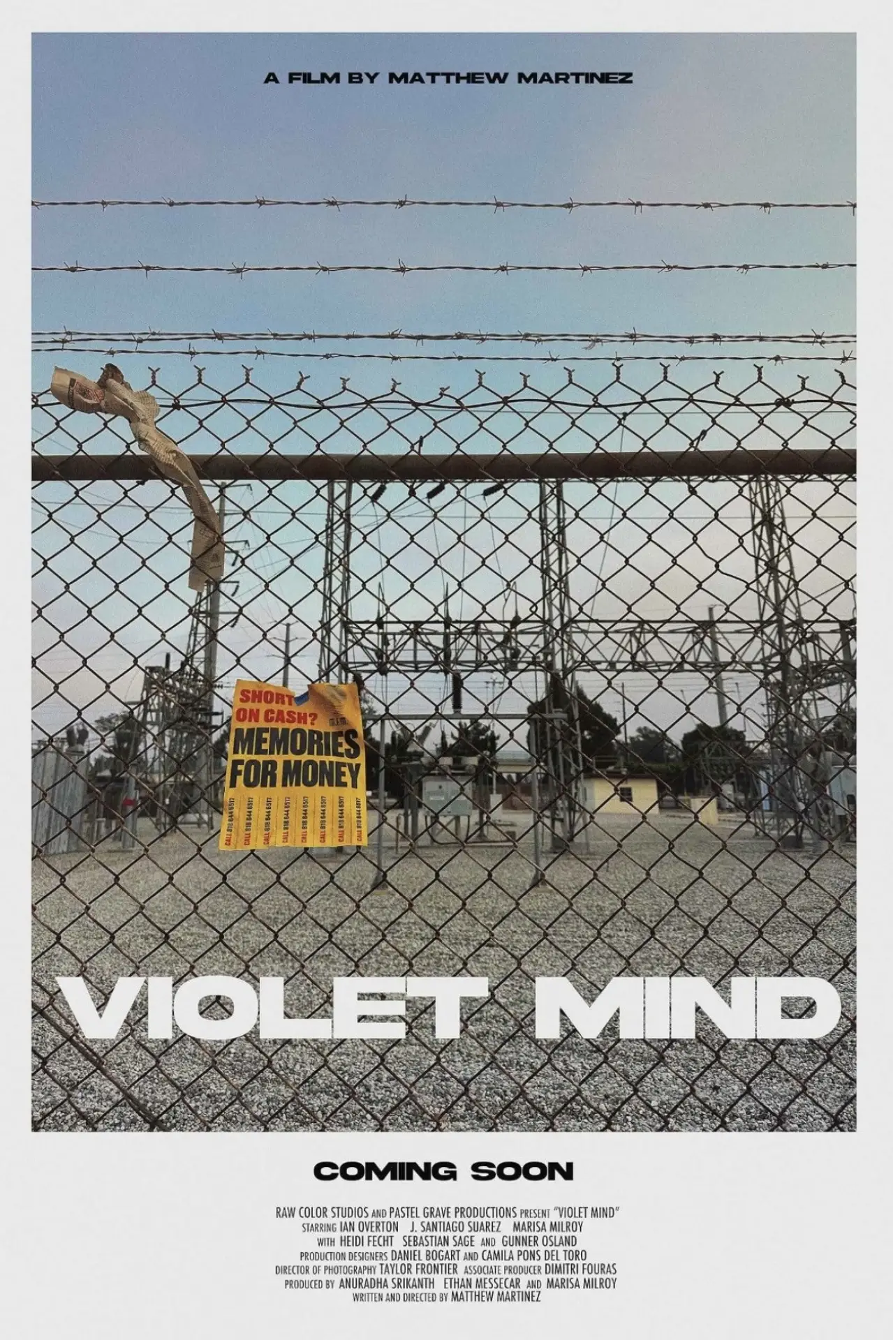 Plakat filmowy "Violent Mind"
