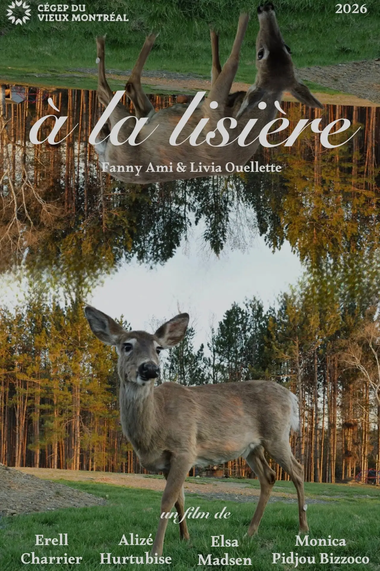 Plakat filmowy "À la lisière"
