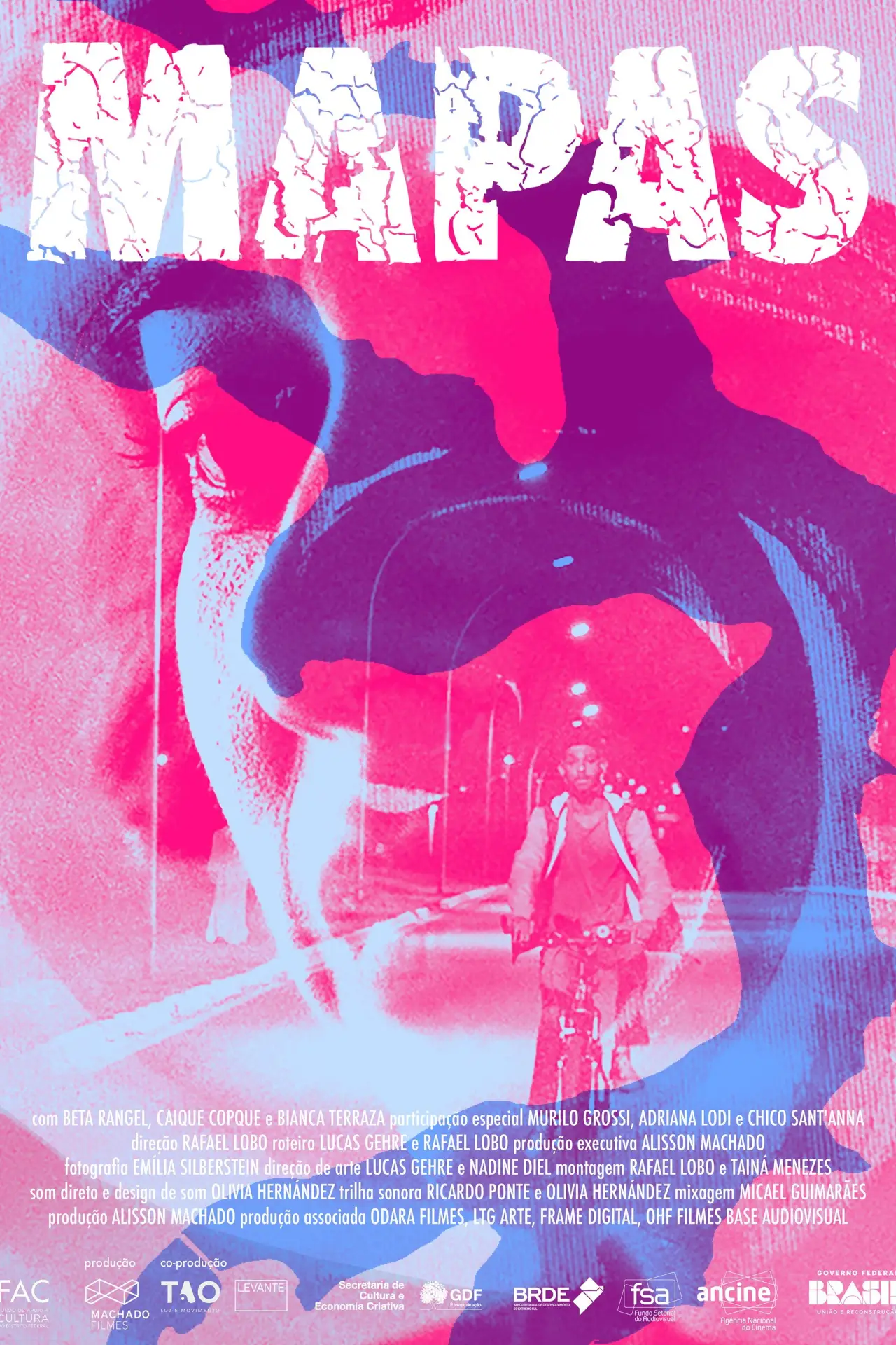 Plakat filmowy "Mapas"