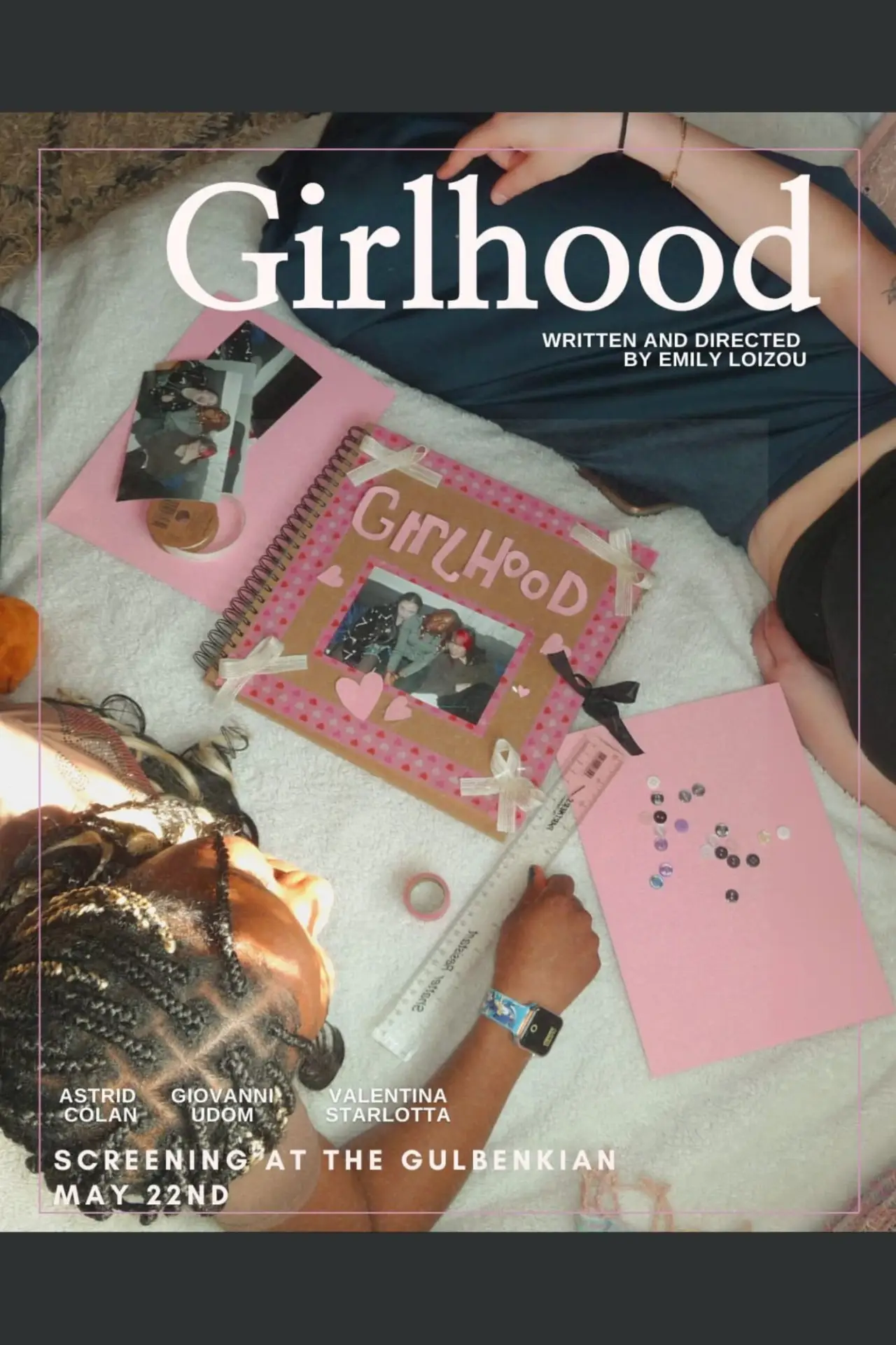 Plakat filmowy "Girlhood"
