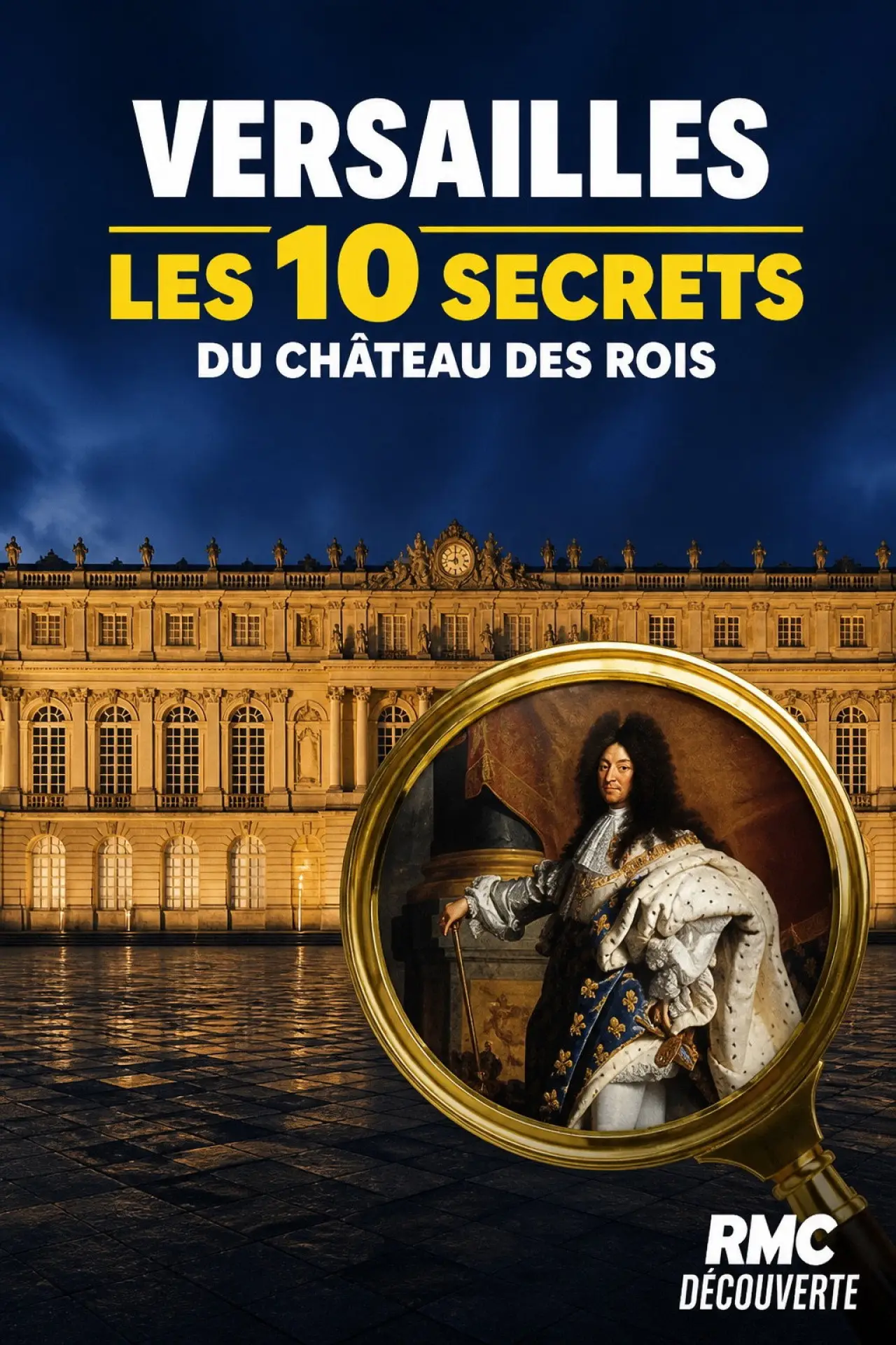 Plakat filmowy "VERSAILLES Les 10 Secrets du Château des Rois"