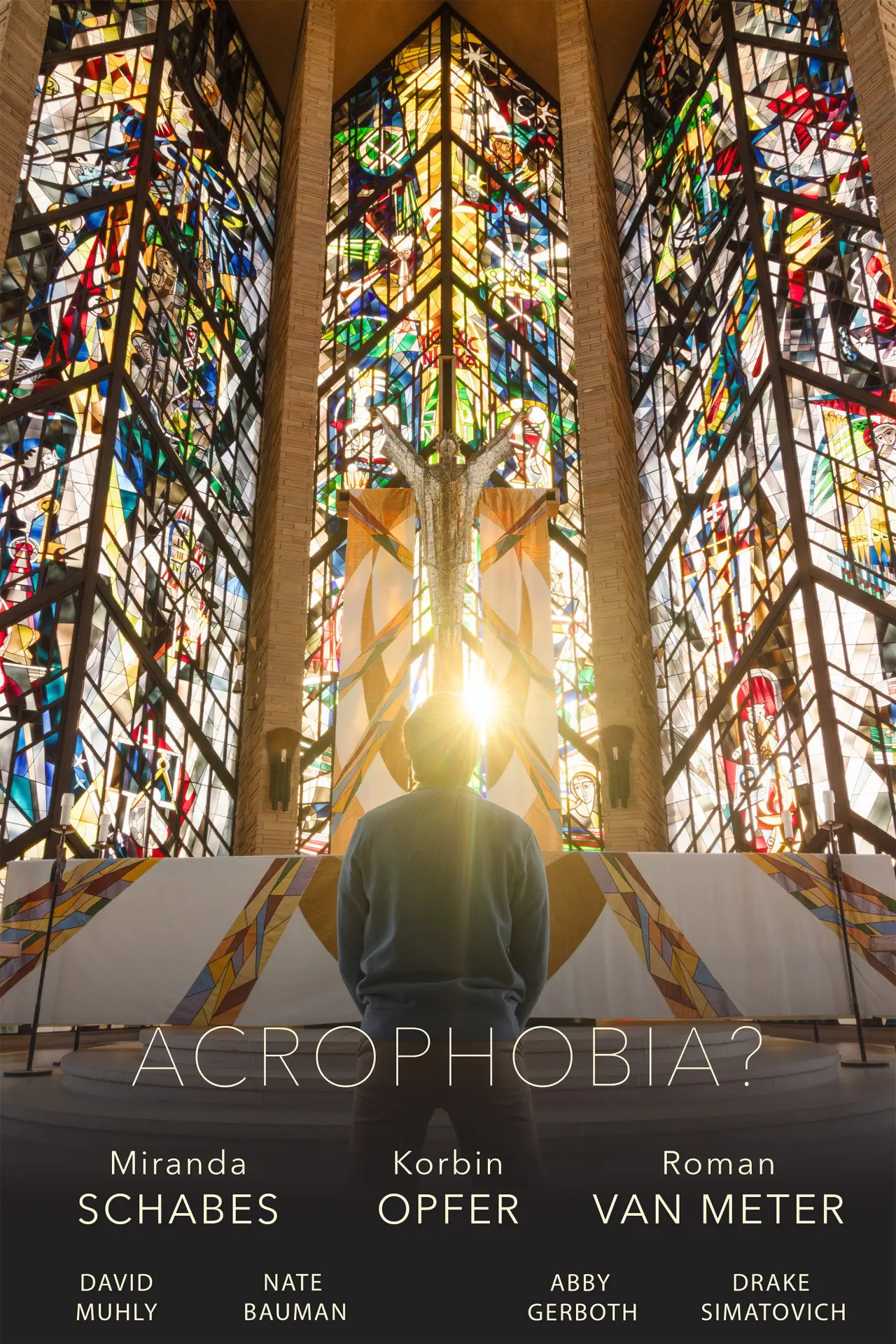 Plakat filmowy "Acrophobia?"