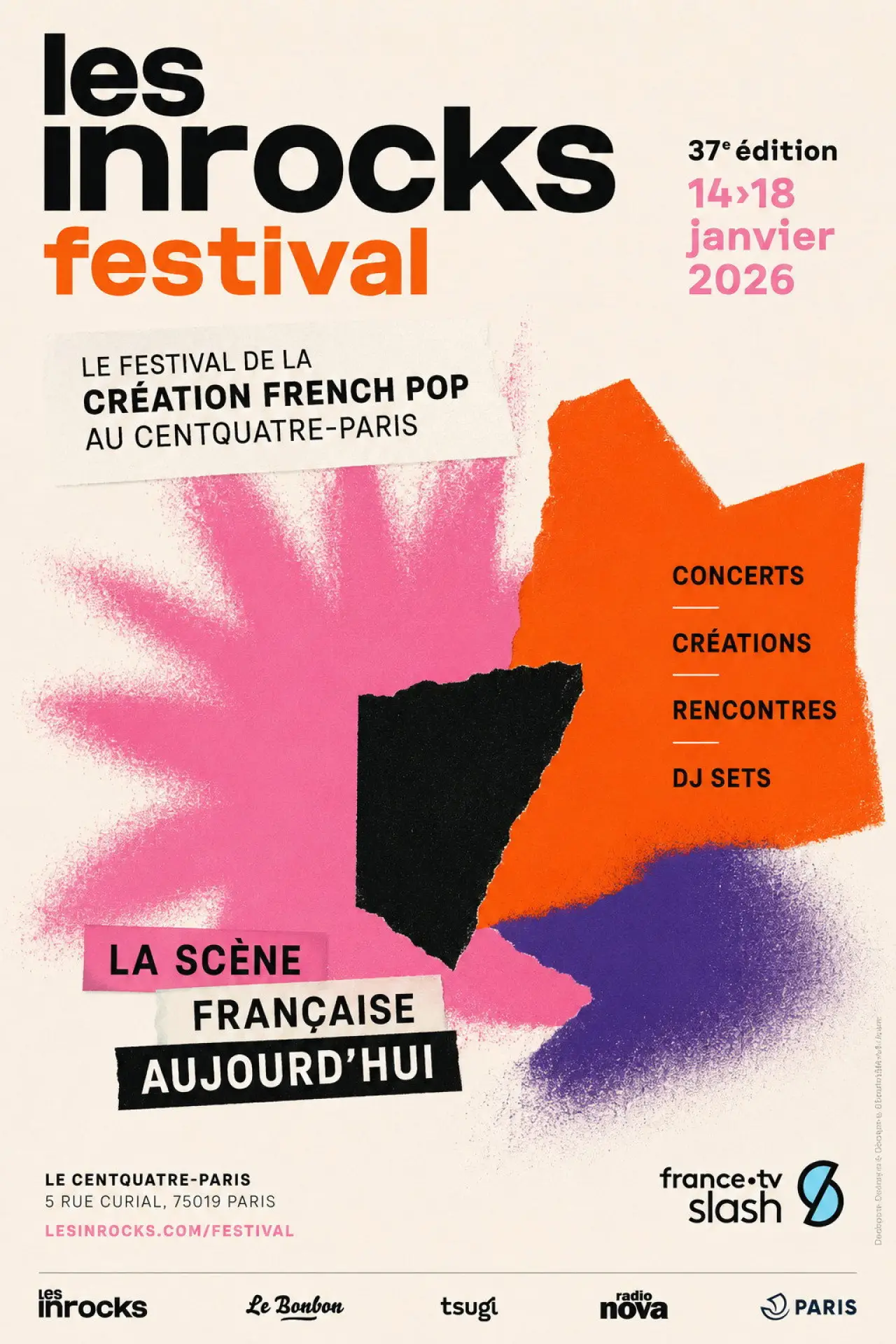 Plakat filmowy "Inrocks Festival 2026"