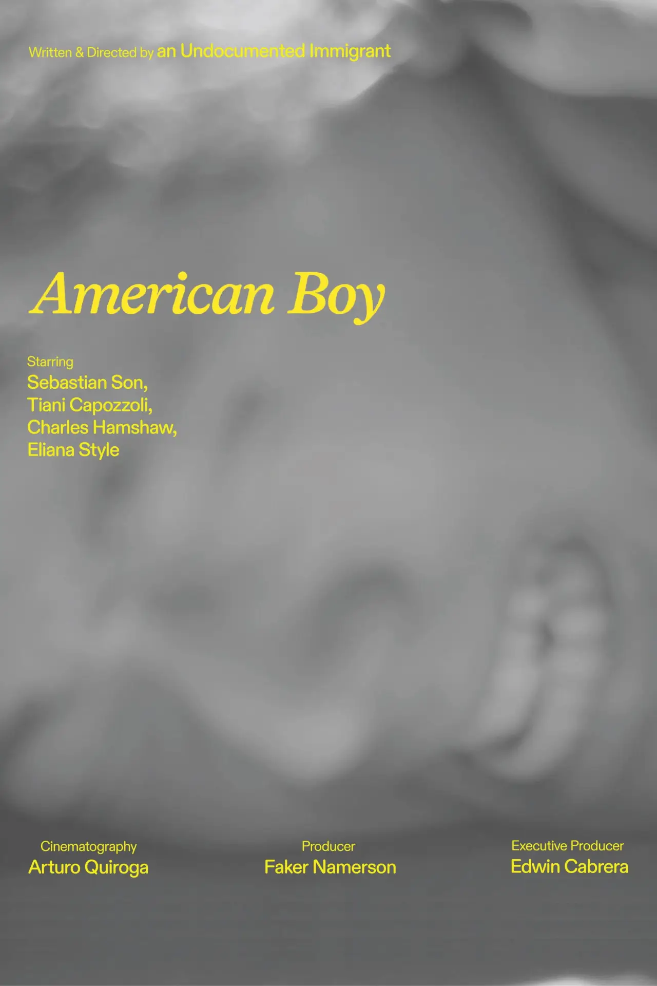Plakat filmowy "American Boy"