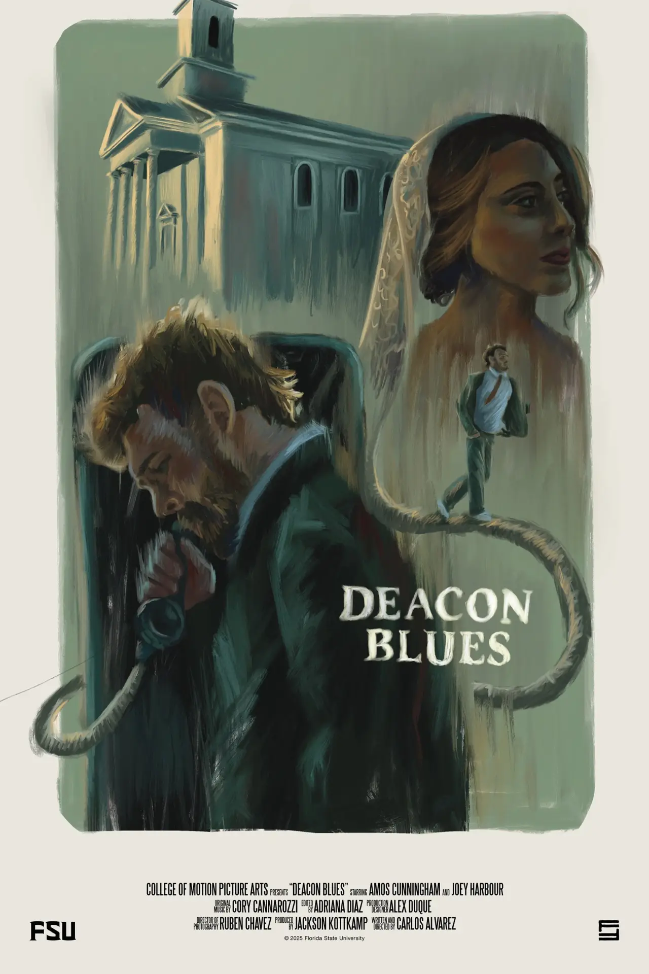 Plakat filmowy "Deacon Blues"