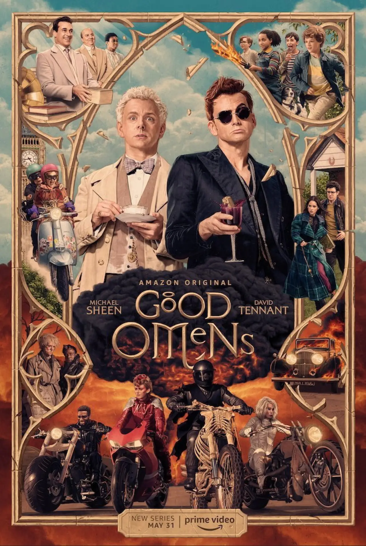 Plakat filmowy "Good Omens - Season 3: An Ineffable Goodbye"