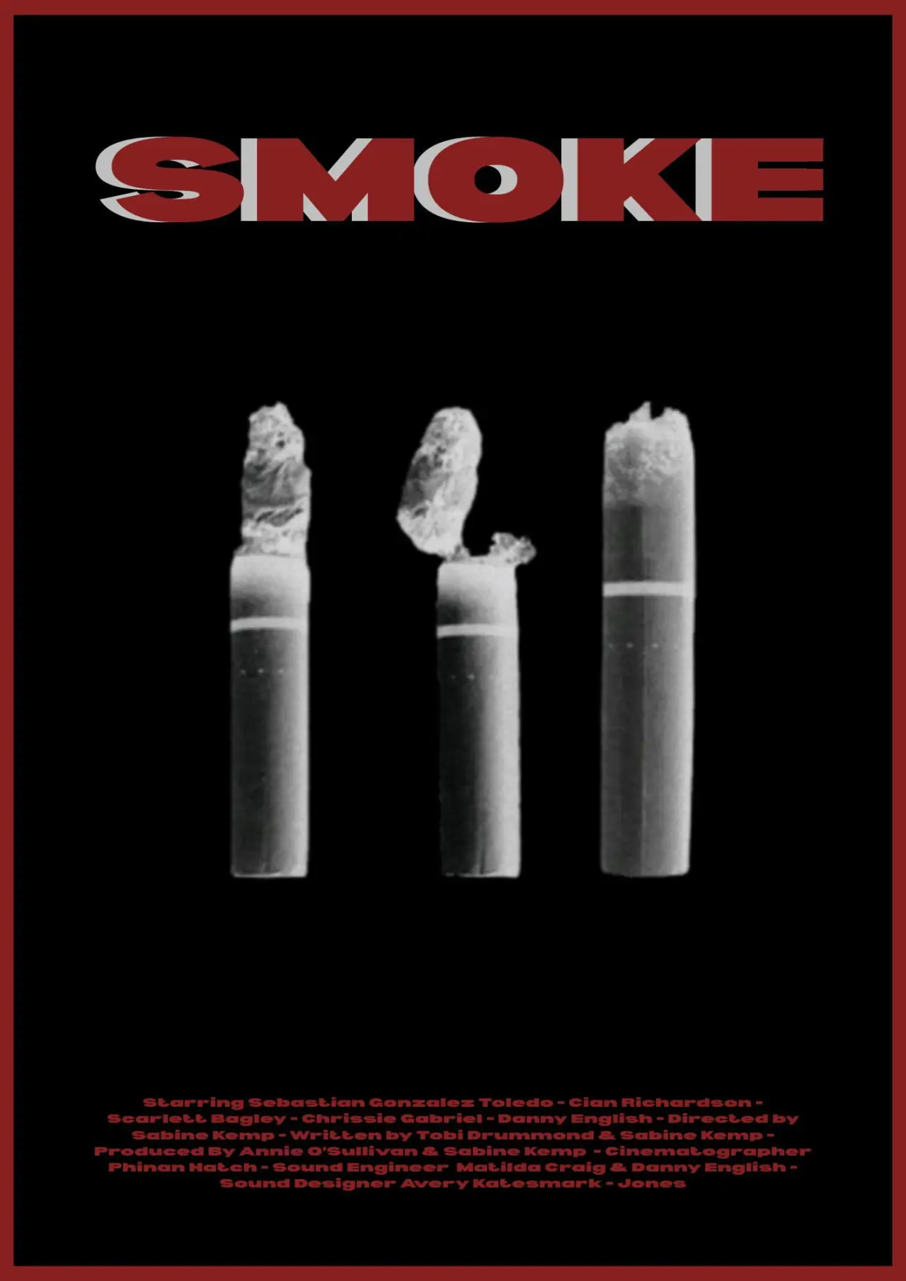 Plakat filmowy "Smoke"