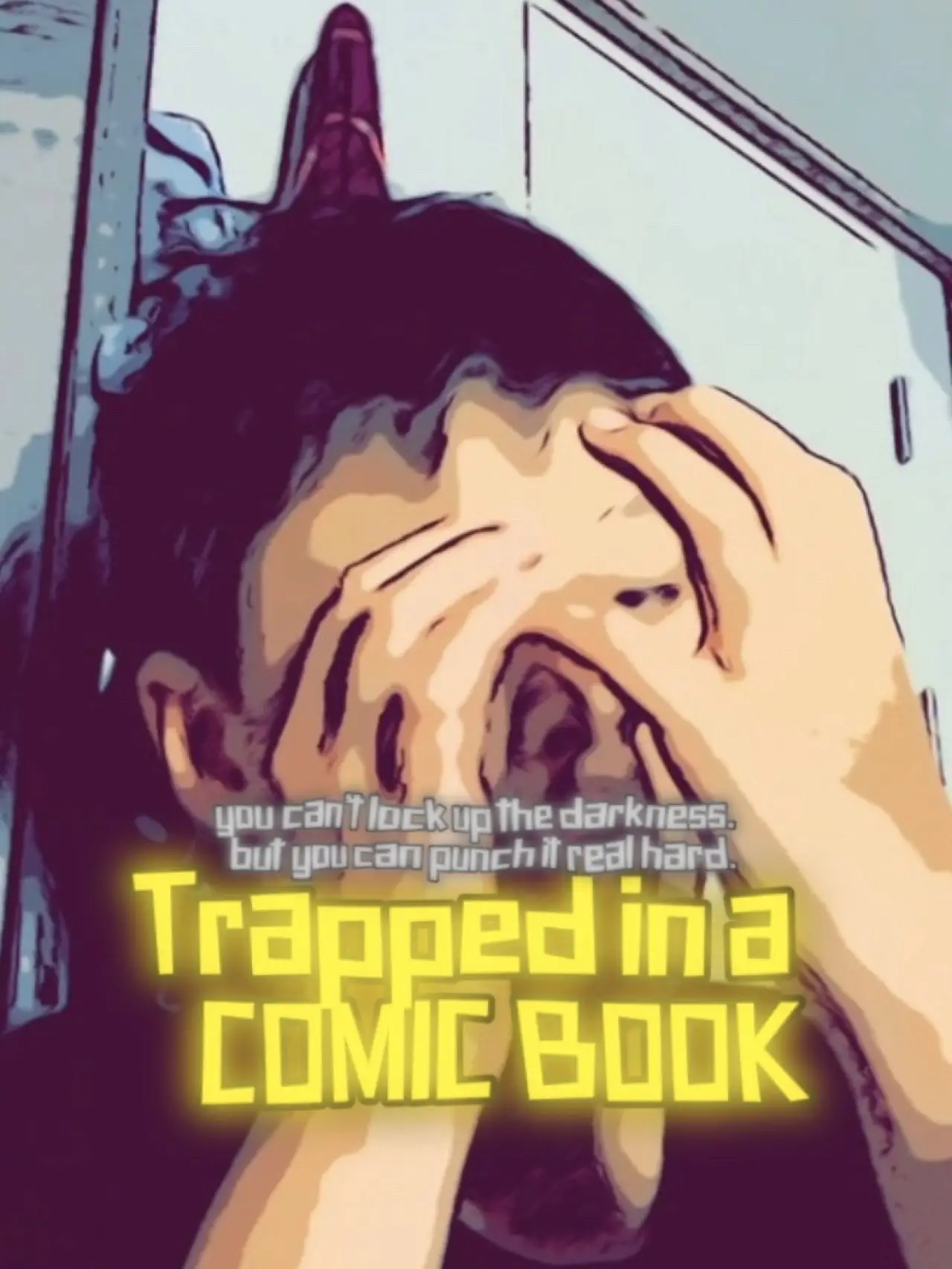 Plakat filmowy "Trapped in a Comic Book"