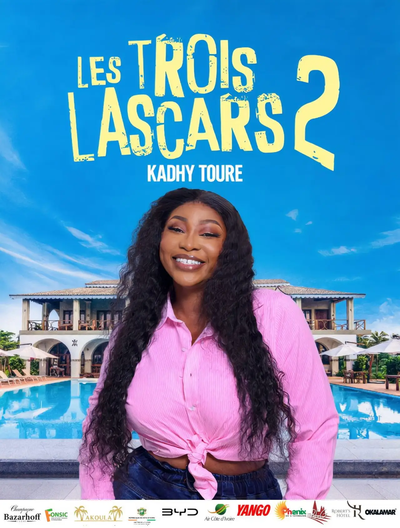 Plakat filmowy "Les Trois Lascars 2"