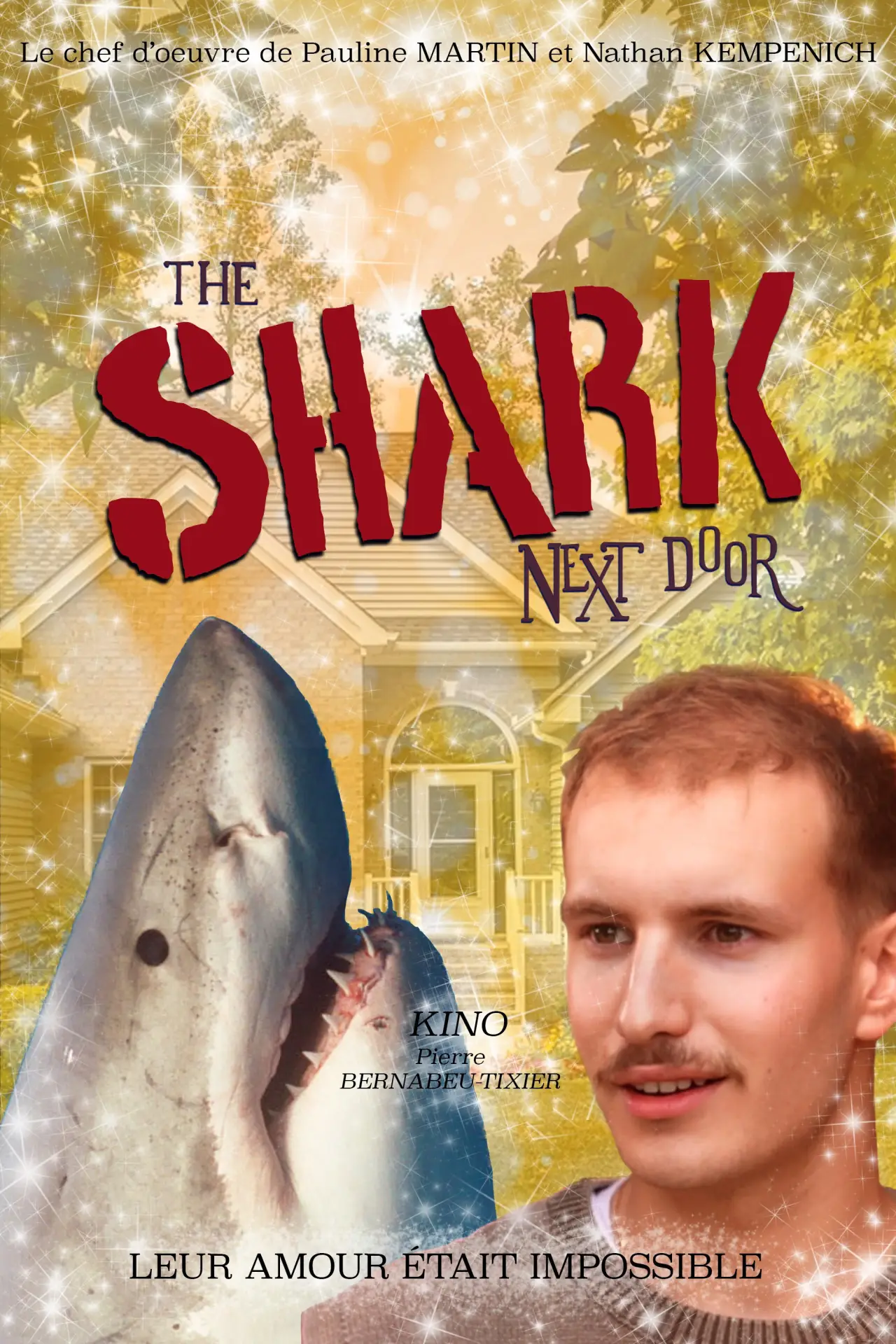 Plakat filmowy "The Shark Next Door"