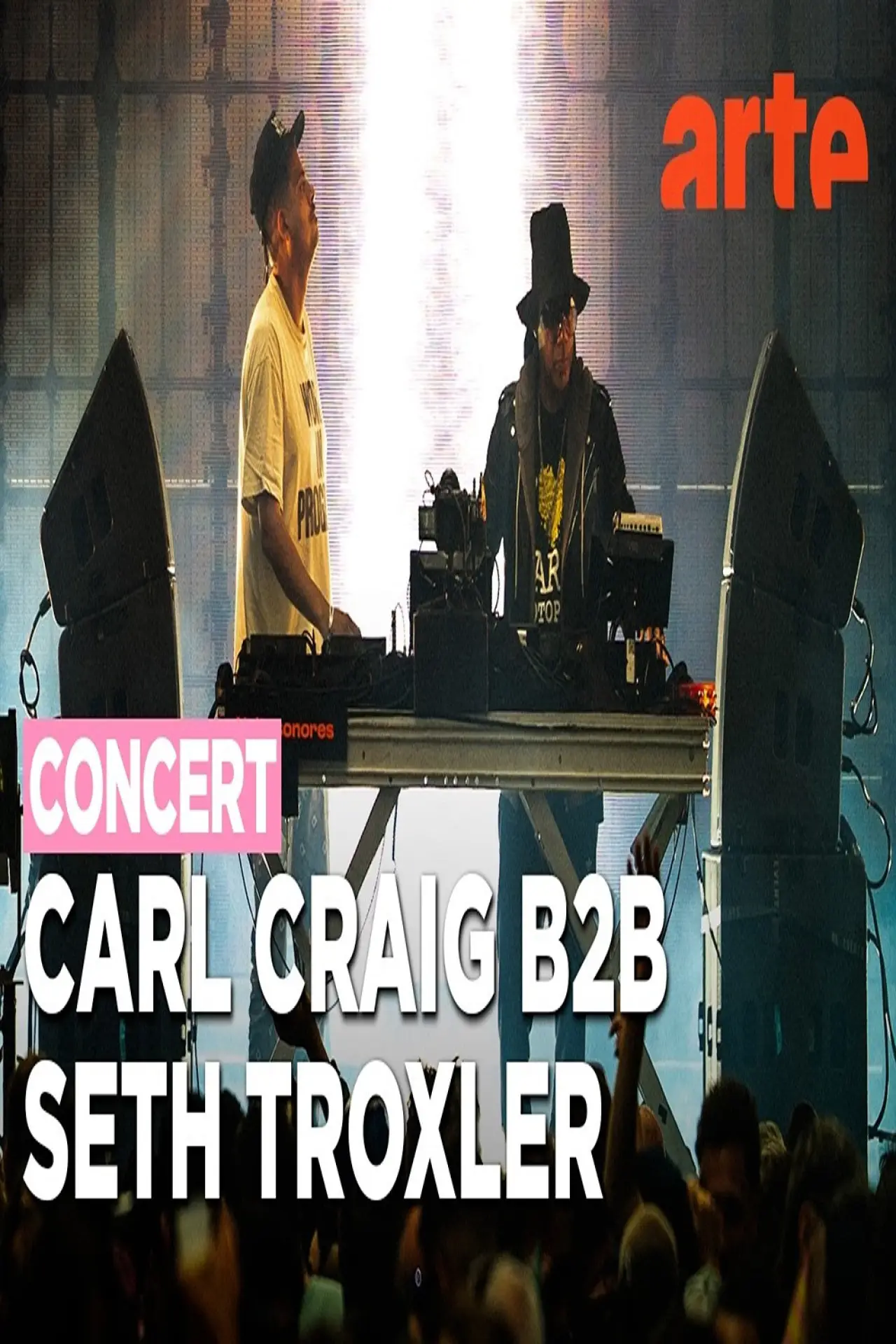 Plakat filmowy "Carl Craig B2B Seth Troxler Nuits Sonores 2026"