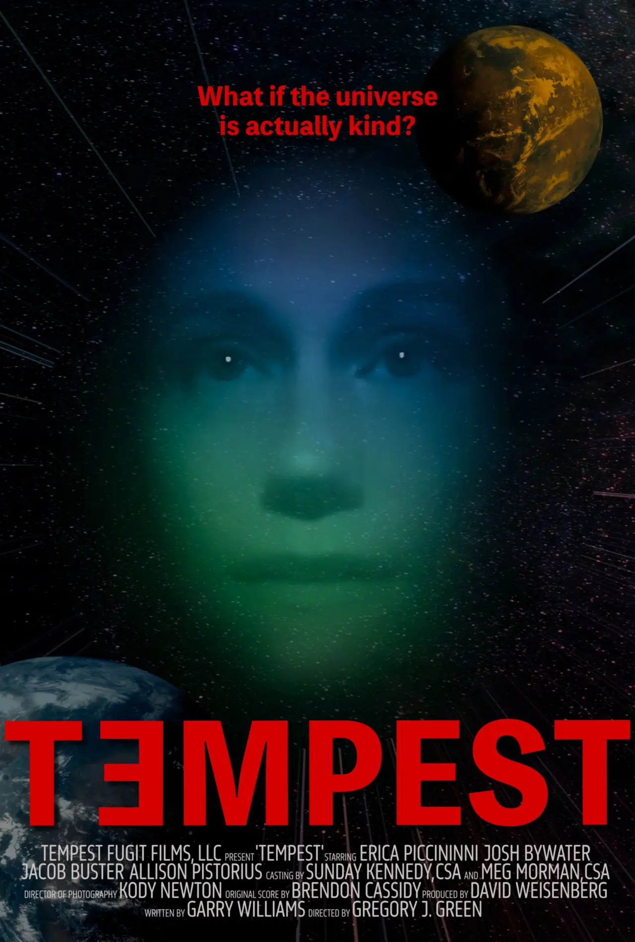 Plakat filmowy "TƎMPEST"