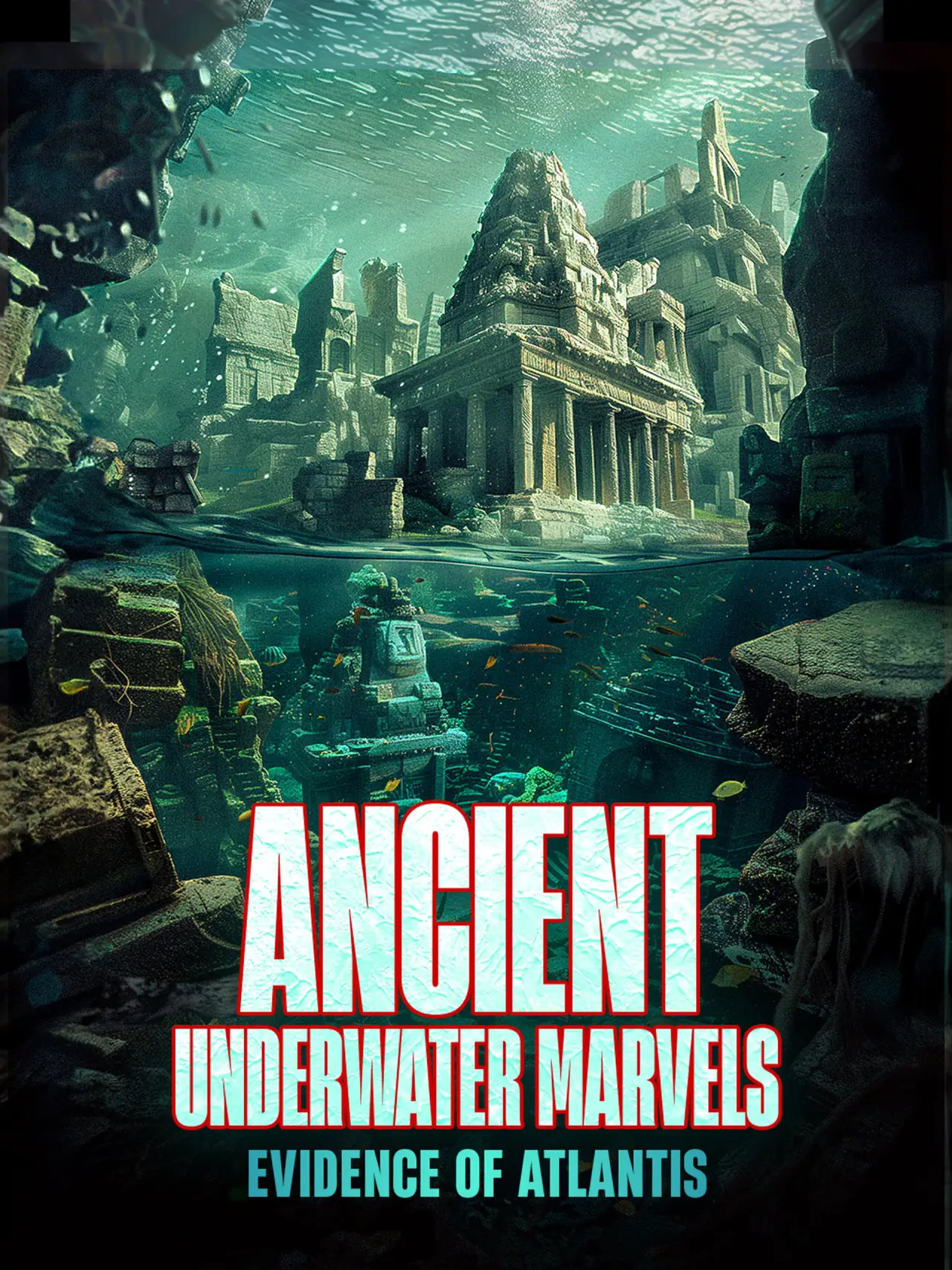 Plakat filmowy "Ancient Underwater Marvels: Evidence of Atlantis"