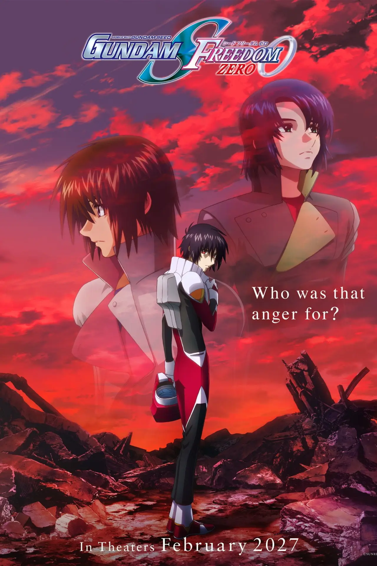 Plakat filmowy "機動戦士ガンダムSEED FREEDOM ZERO"