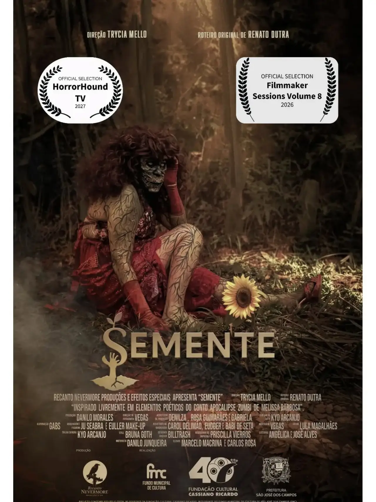 Plakat filmowy "Semente"