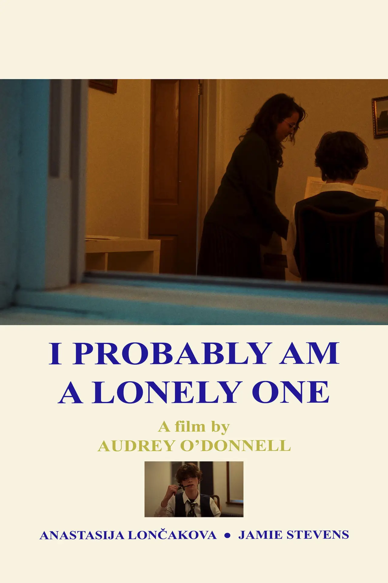 Plakat filmowy "I Probably Am a Lonely One"