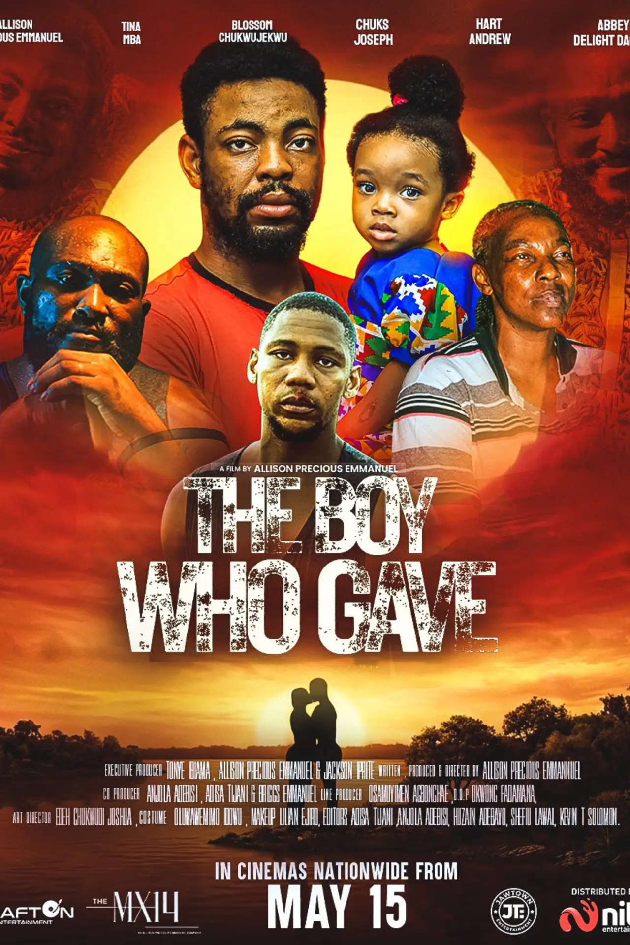 Plakat filmowy "The Boy Who Gave"