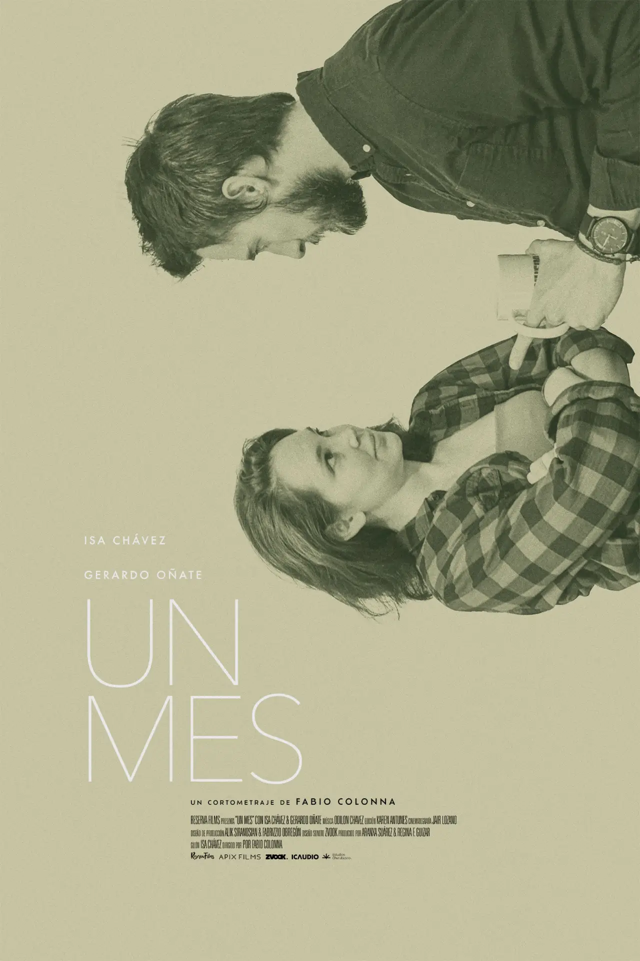 Plakat filmowy "Un Mes"